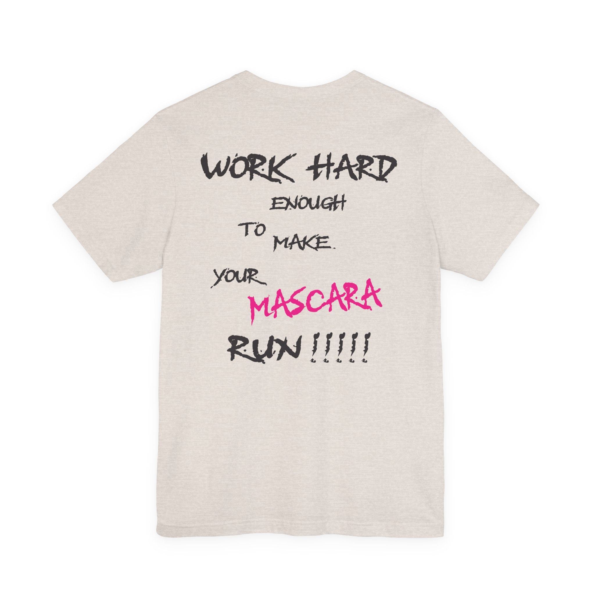 HH Cycle Work Hard light colors - Unisex Jersey Short Sleeve Tee