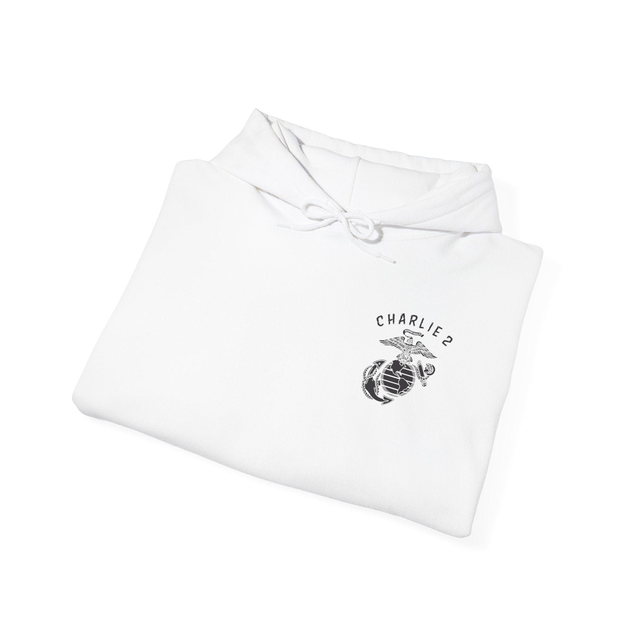 Charlie 2 Ronin (black Logo) - Gildan Heavy Blend™ Hooded Sweatshirt