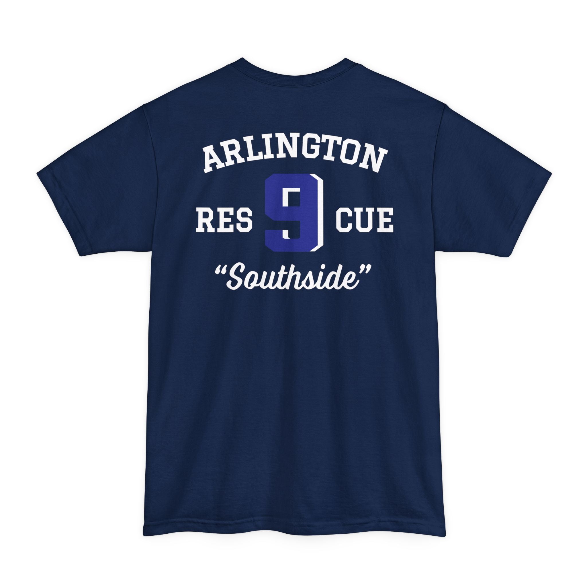 (Tall) Station 9 Firefighter Rescue - Tall Beefy-T® - Unisex T-Shirt
