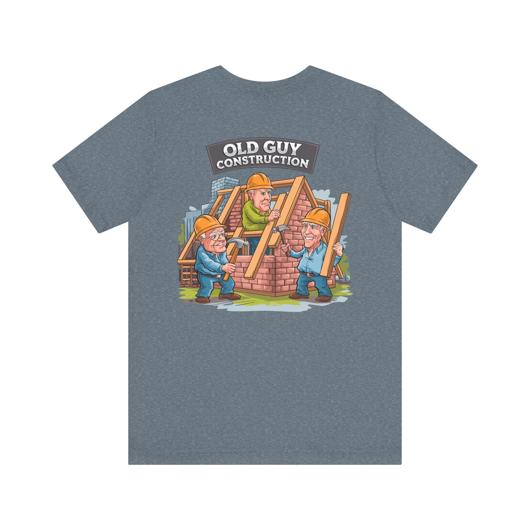 Old Guy Construction - Bella+Canvas Soft Unisex Tee