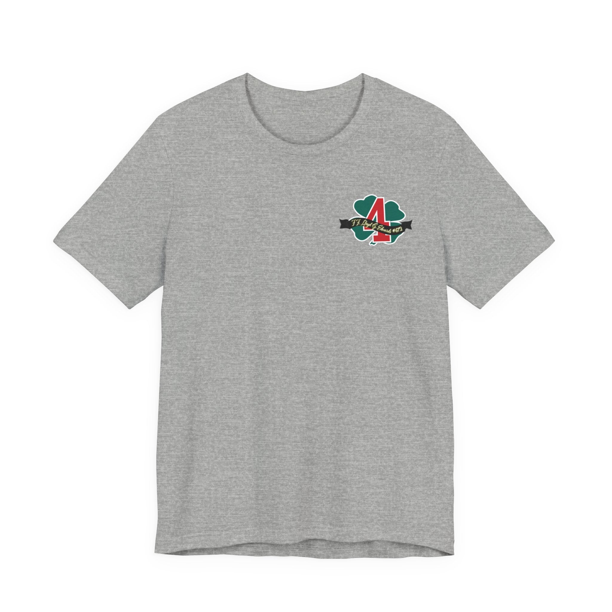 Clover Lloyd Edwards Memorial Shirt - Unisex Jersey Short Sleeve Tee