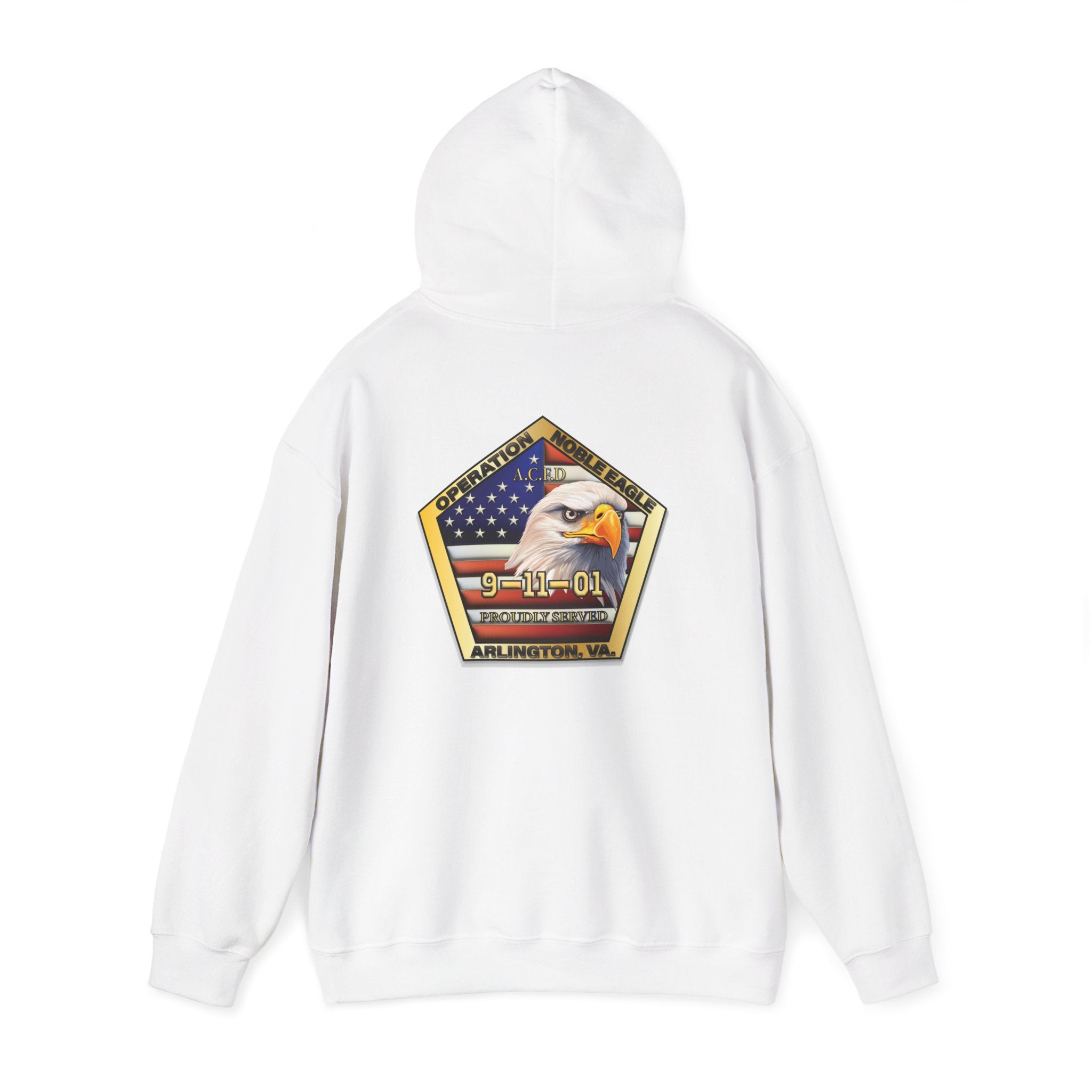 Arlington Badge/Operation Noble Eagle - Gildan Heavy Blend™ Hooded Sweatshirt Unisex -