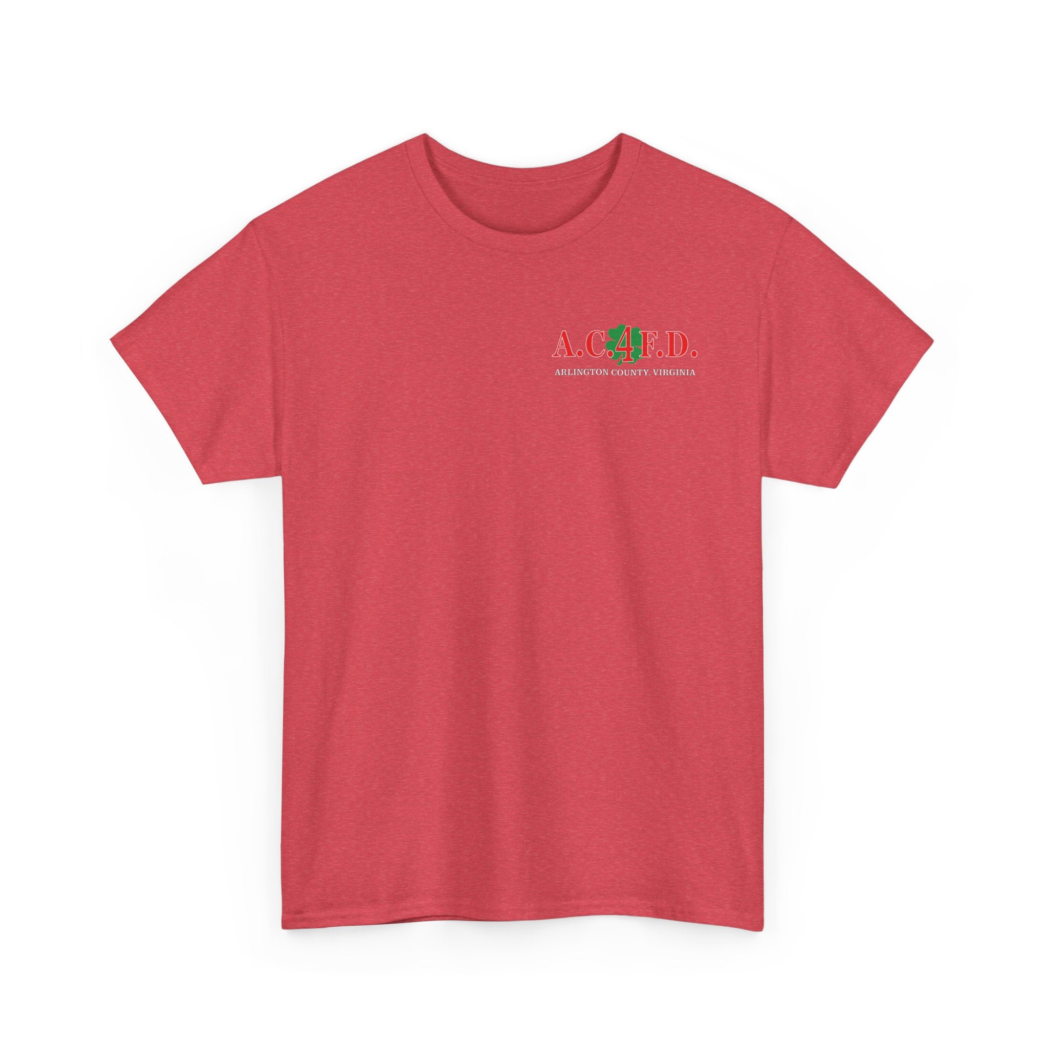Station 4 AC4FD front / Clover back - Gildan 100% Cotton Tee Unisex Heavy