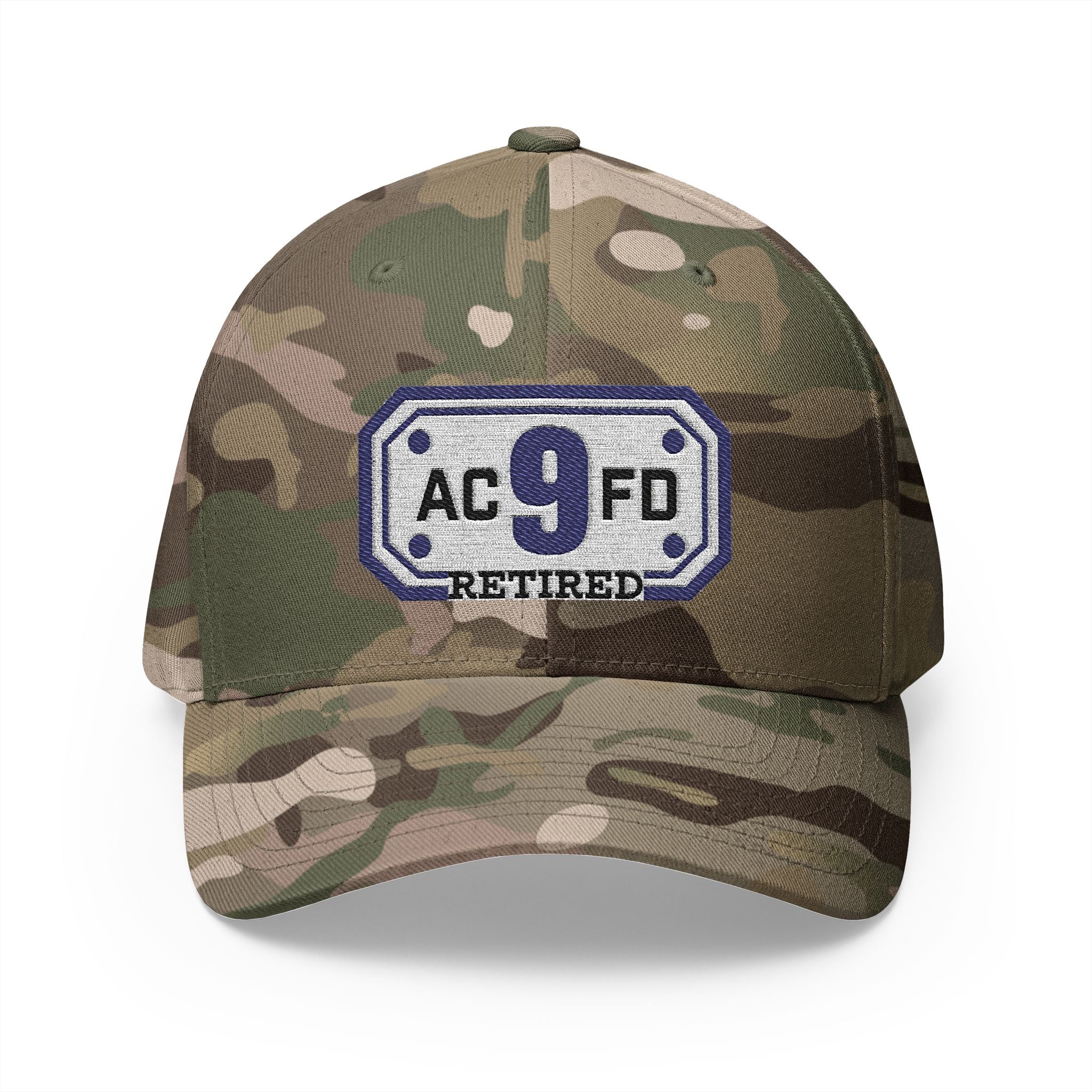 Retired Arlington Rescue 9 - FLEXFIT Closed-Back Structured Cap (Embroidery)
