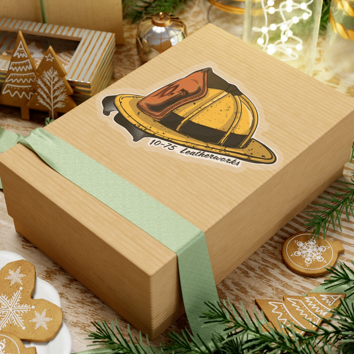 1075 Leather Works - Kiss-Cut Stickers