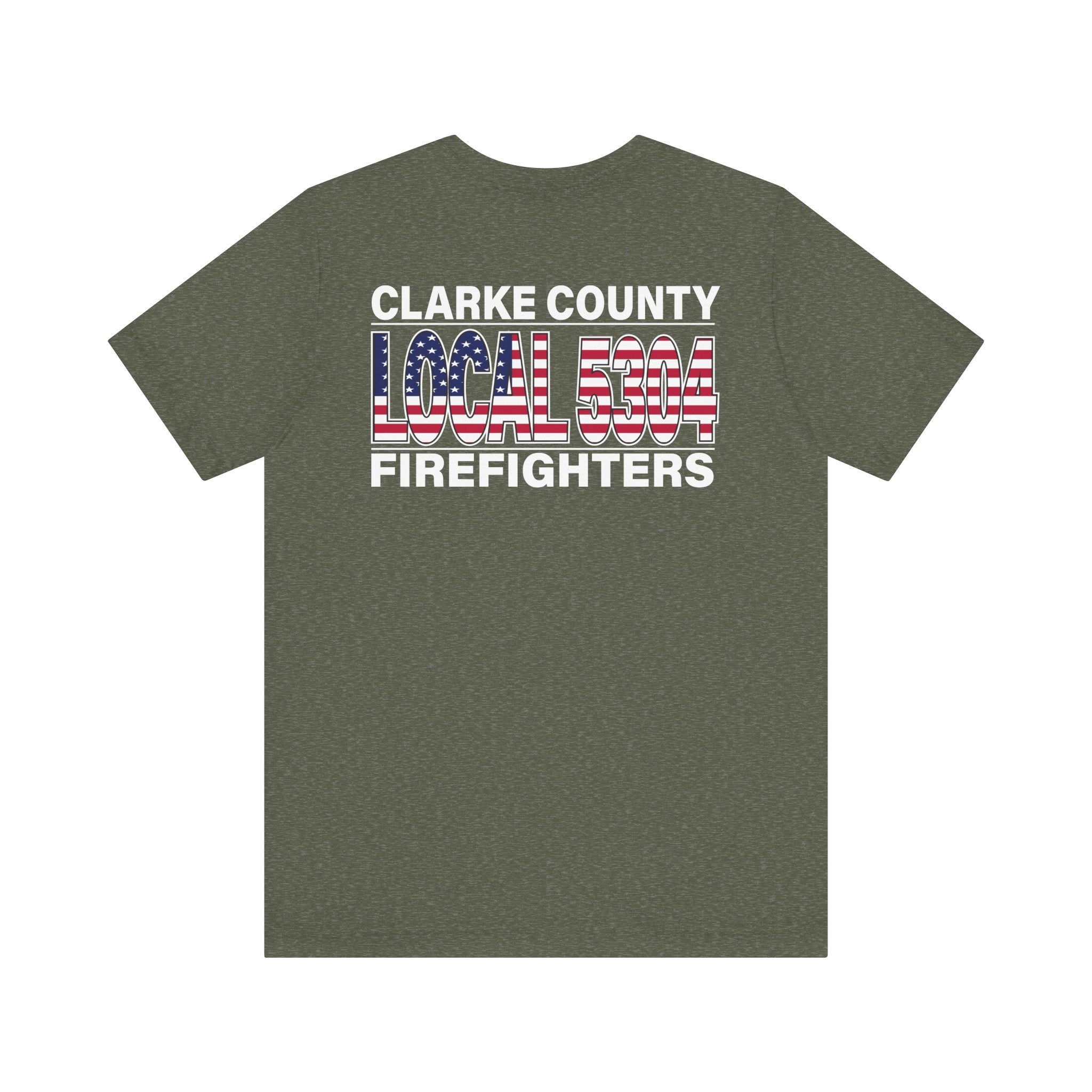 Clarke County Local 5304 version 3 (Portion of Proceeds go to Local 5304) - Bella+Canvas Soft Jersey Cotton Unisex Tee