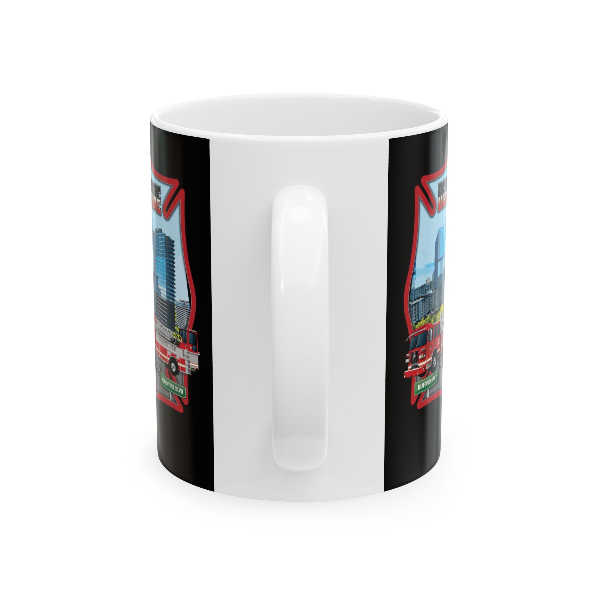 Dekalb County Fire Tiller 18 Mug, (11oz, 15oz)