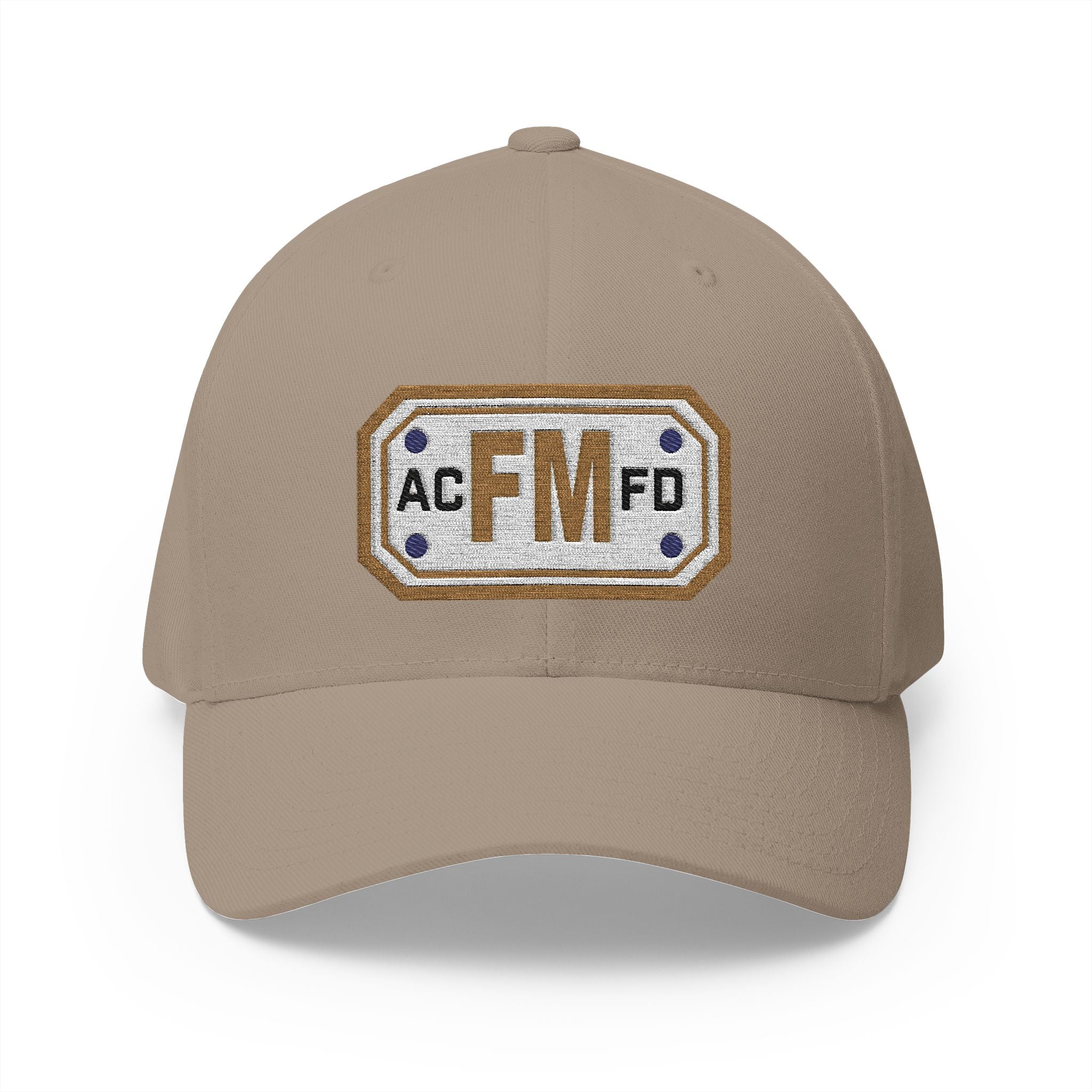 Arlington Fire Marshal Gold - FLEXFIT Closed-Back Structured Cap (Embroidery)