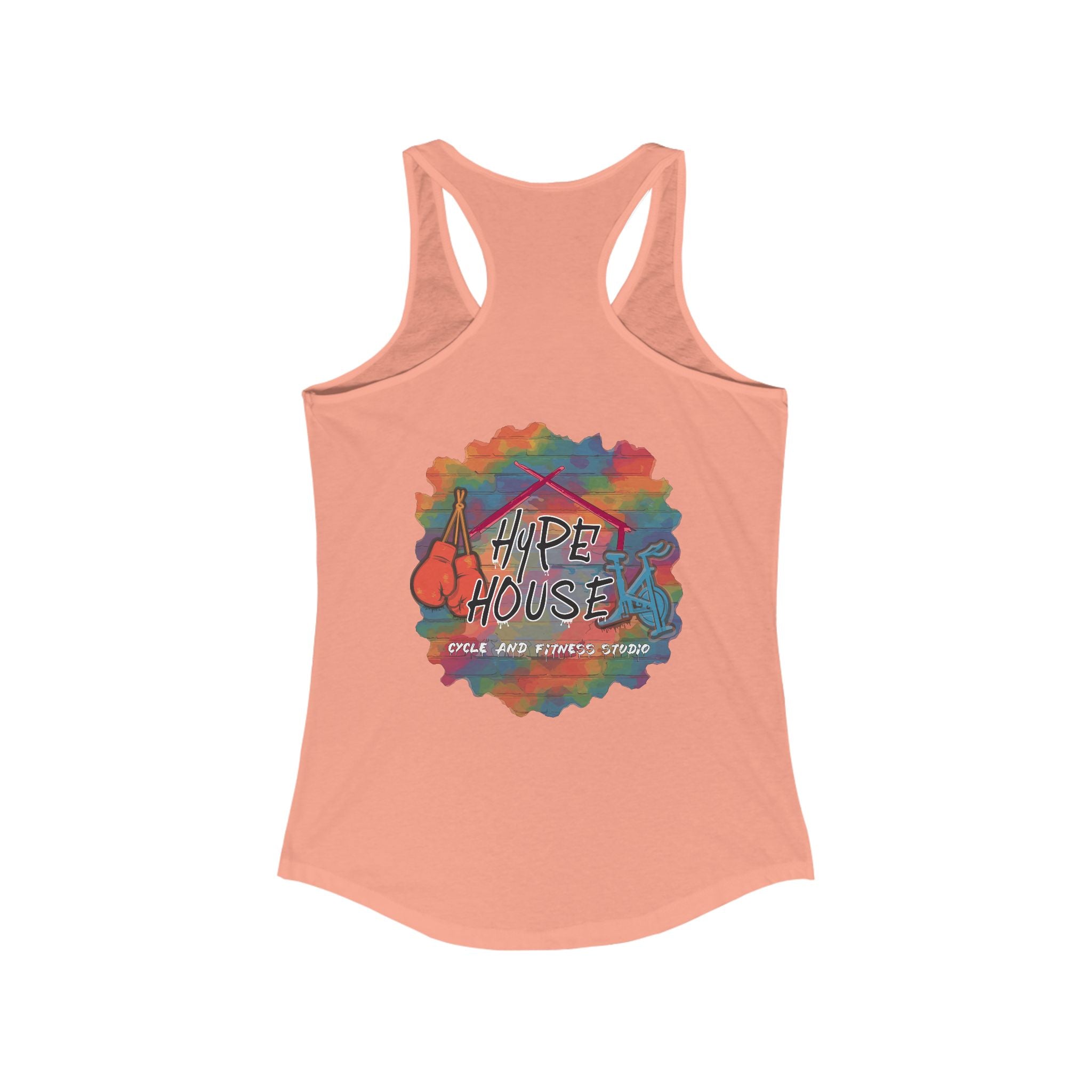 HH Cycle Colorful Logo - Women's Ideal Racerback Tank