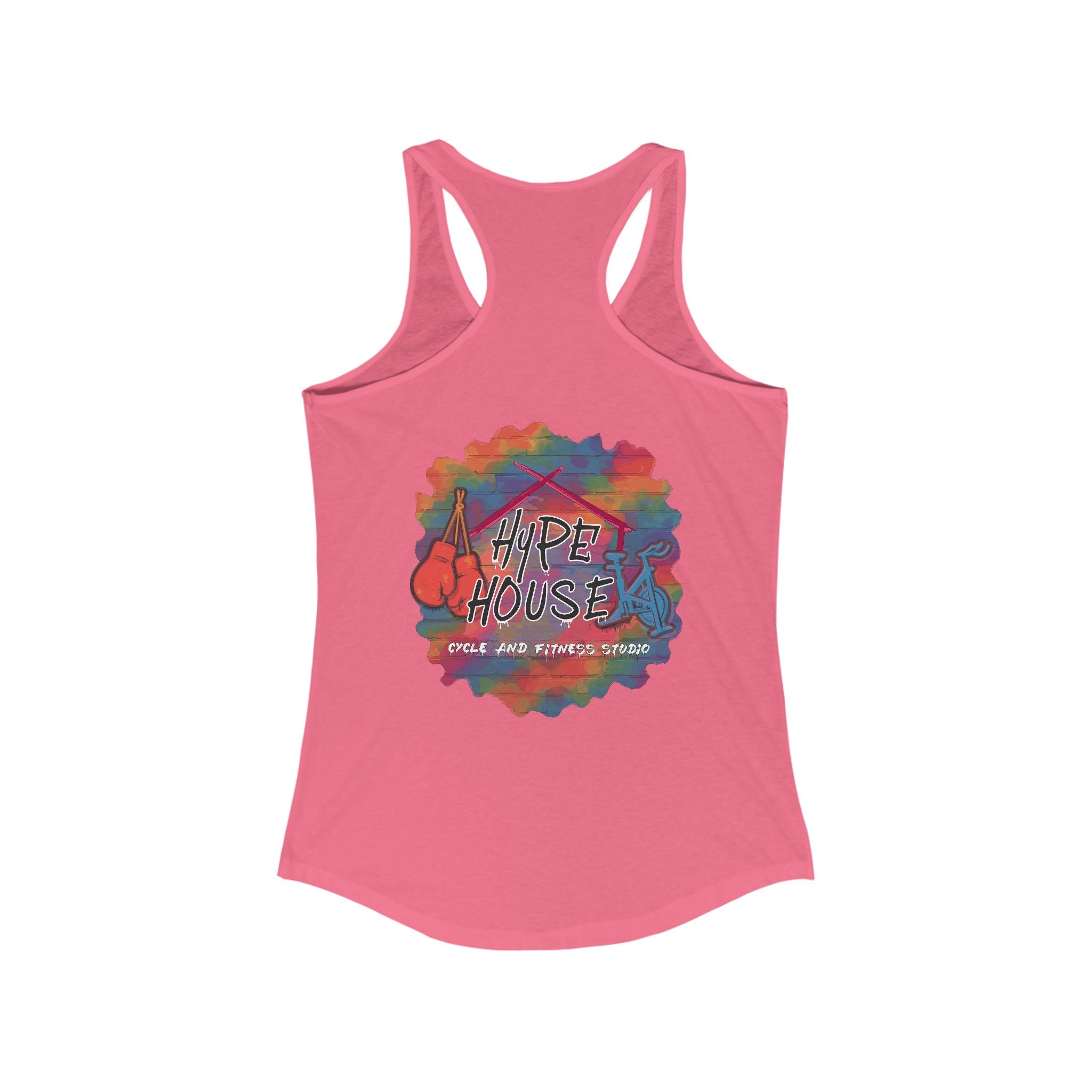 HH Cycle Colorful Logo - Women's Ideal Racerback Tank