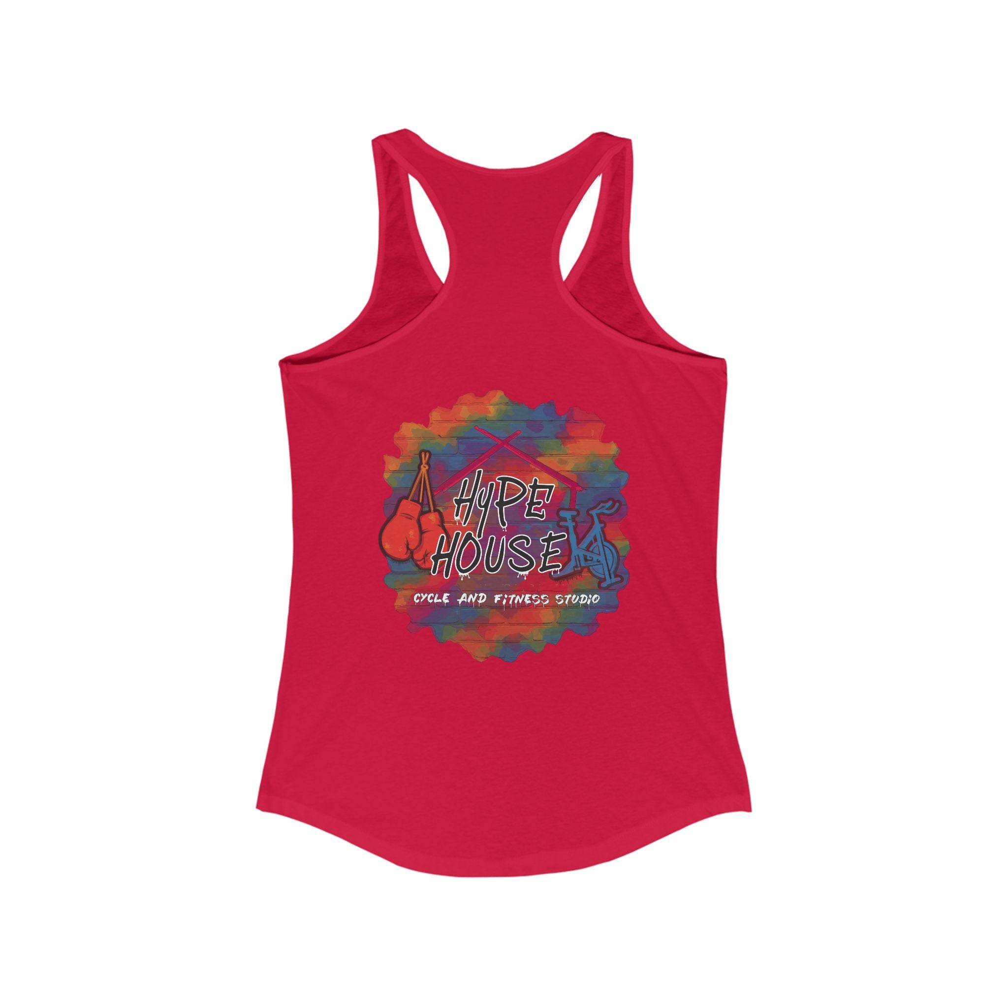HH Cycle Colorful Logo - Women's Ideal Racerback Tank