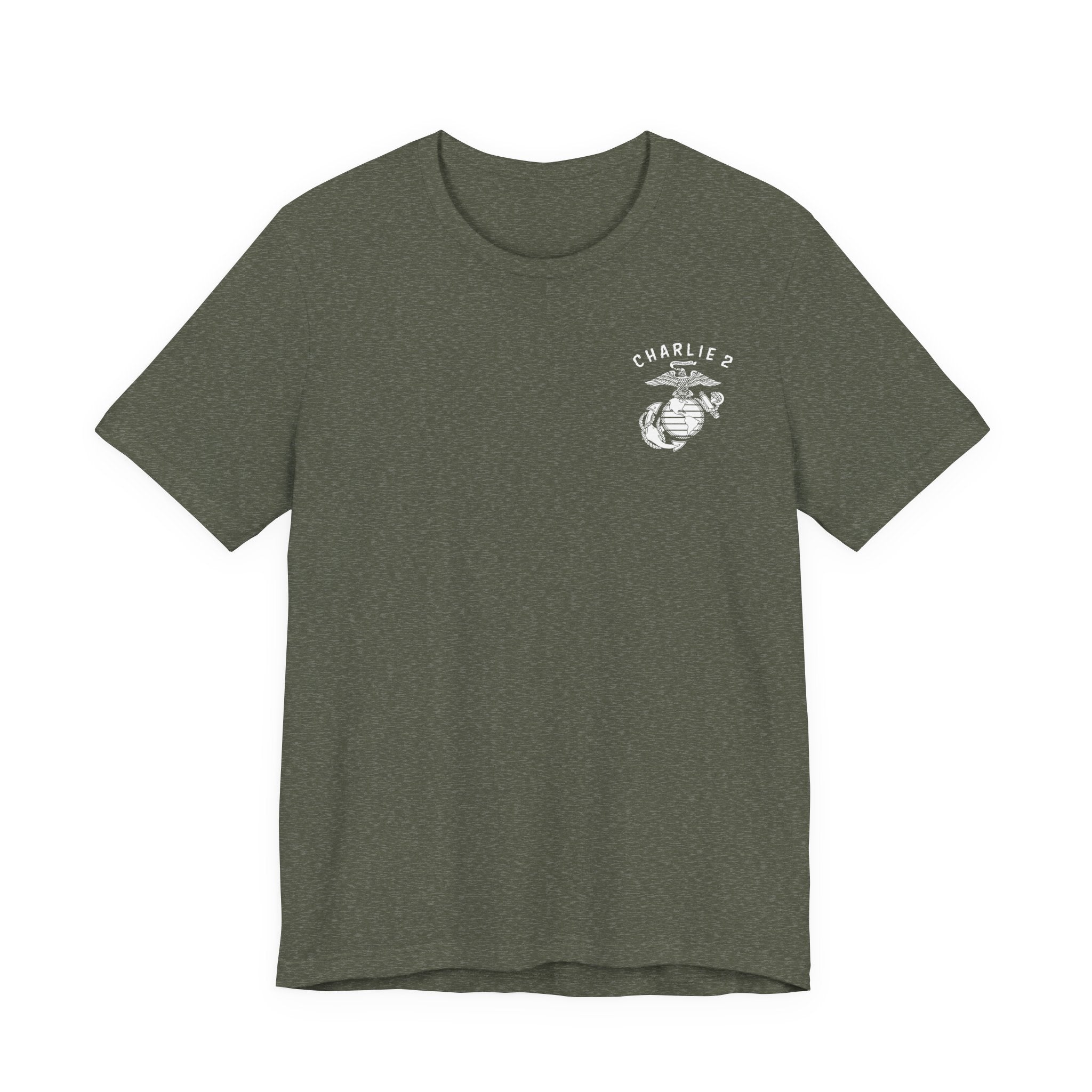 Charlie 2 Ronin (white logo) - Bella Canva soft cotton bled.