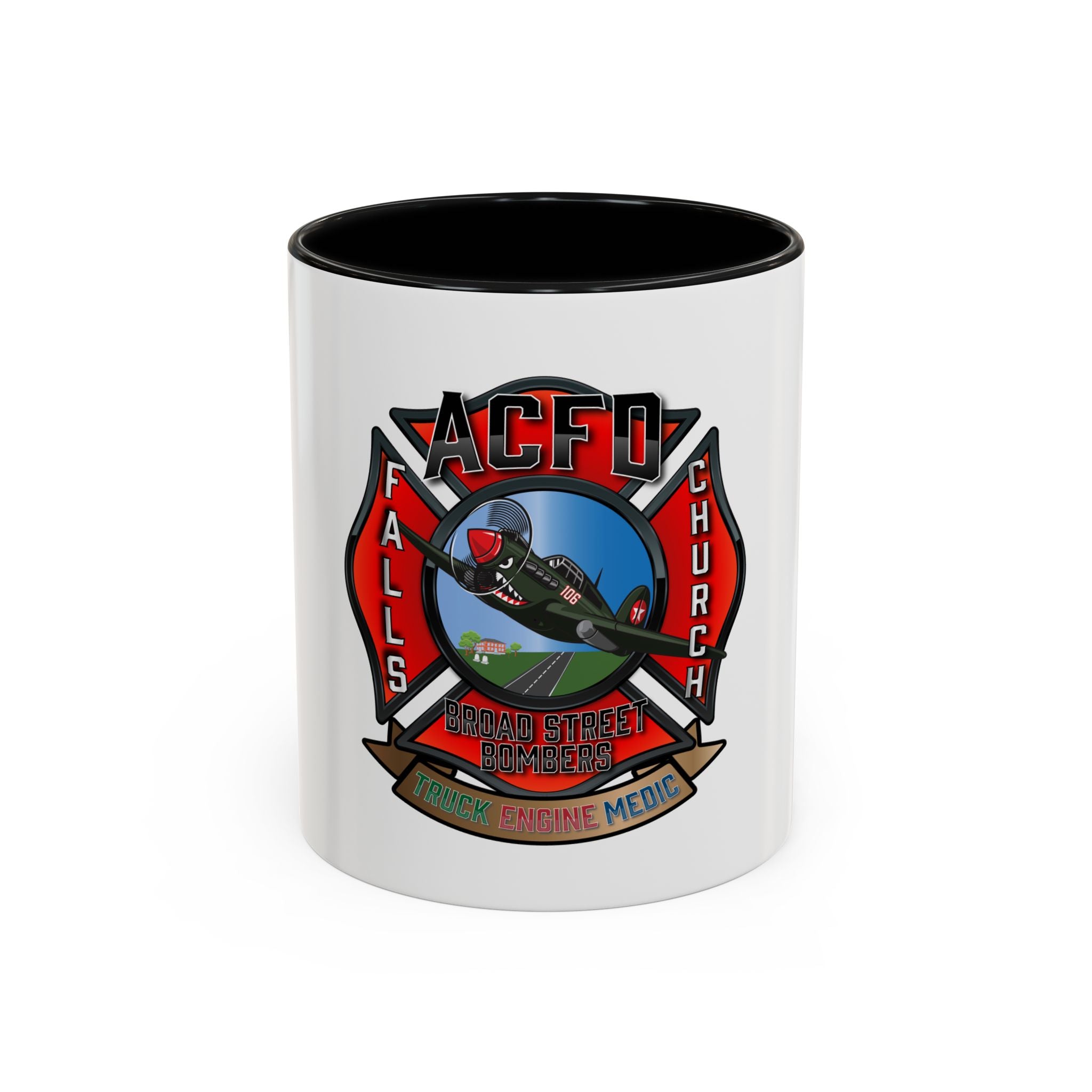 Station 6 Broad Street Bombers Accent Coffee Mug (11, 15oz)