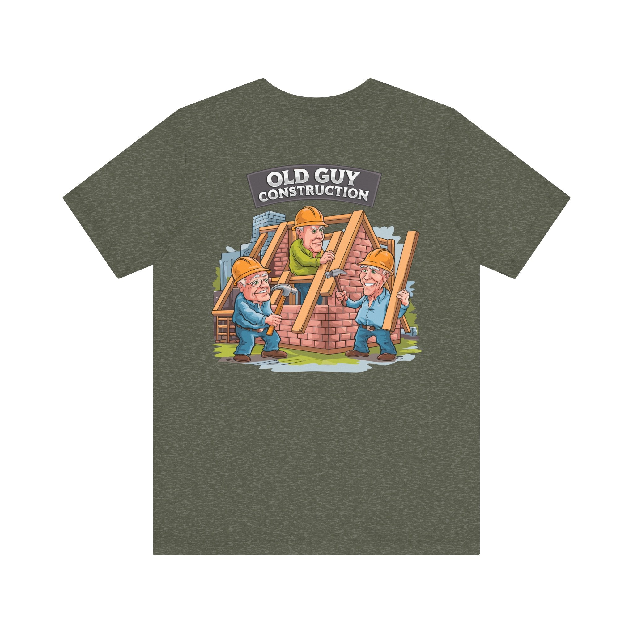 Old Guy Construction - Bella+Canvas Soft Unisex Tee