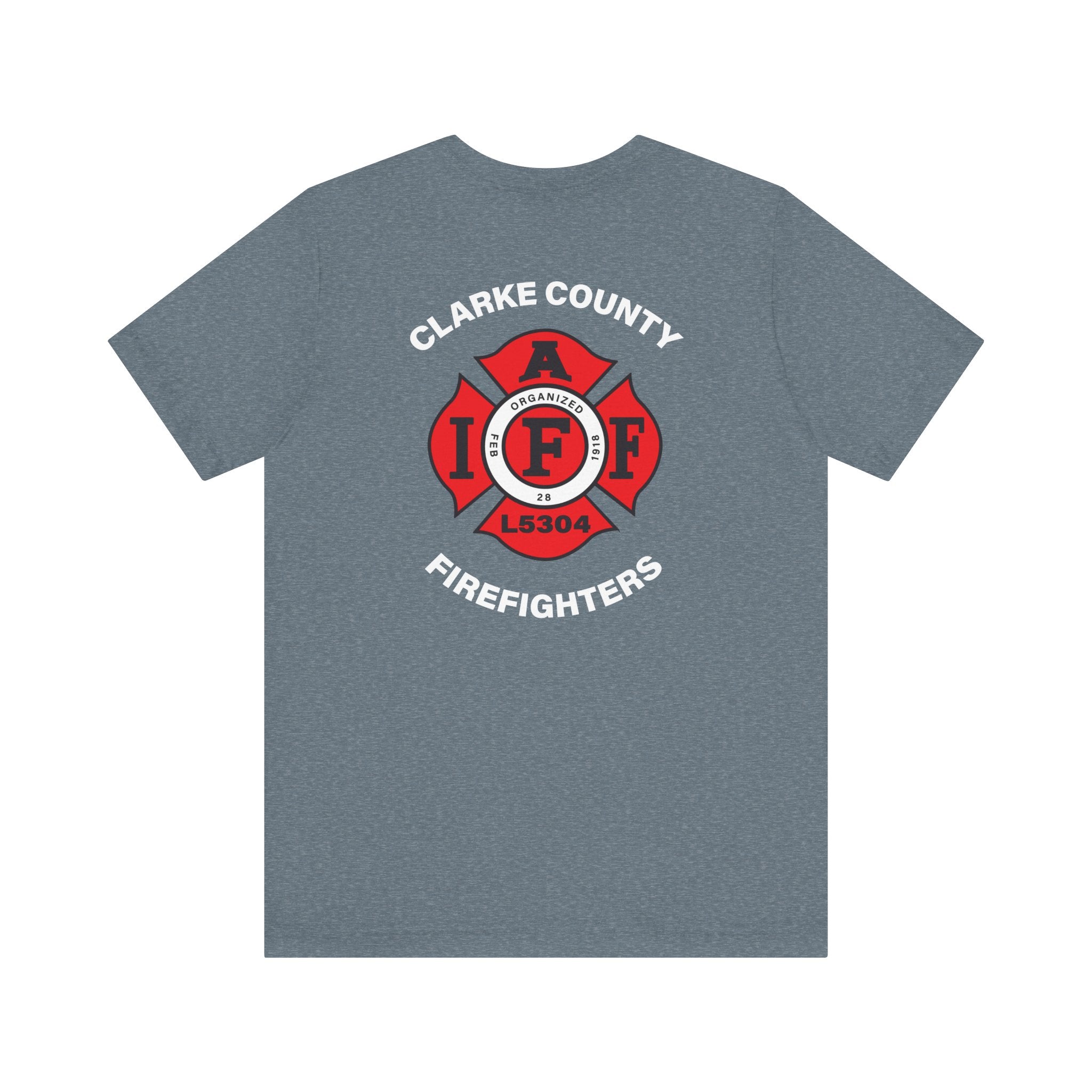 Clarke County Local 5304 (Portion of Proceeds go to Local 5304) - Bella+Canvas Soft Jersey Cotton Unisex Tee