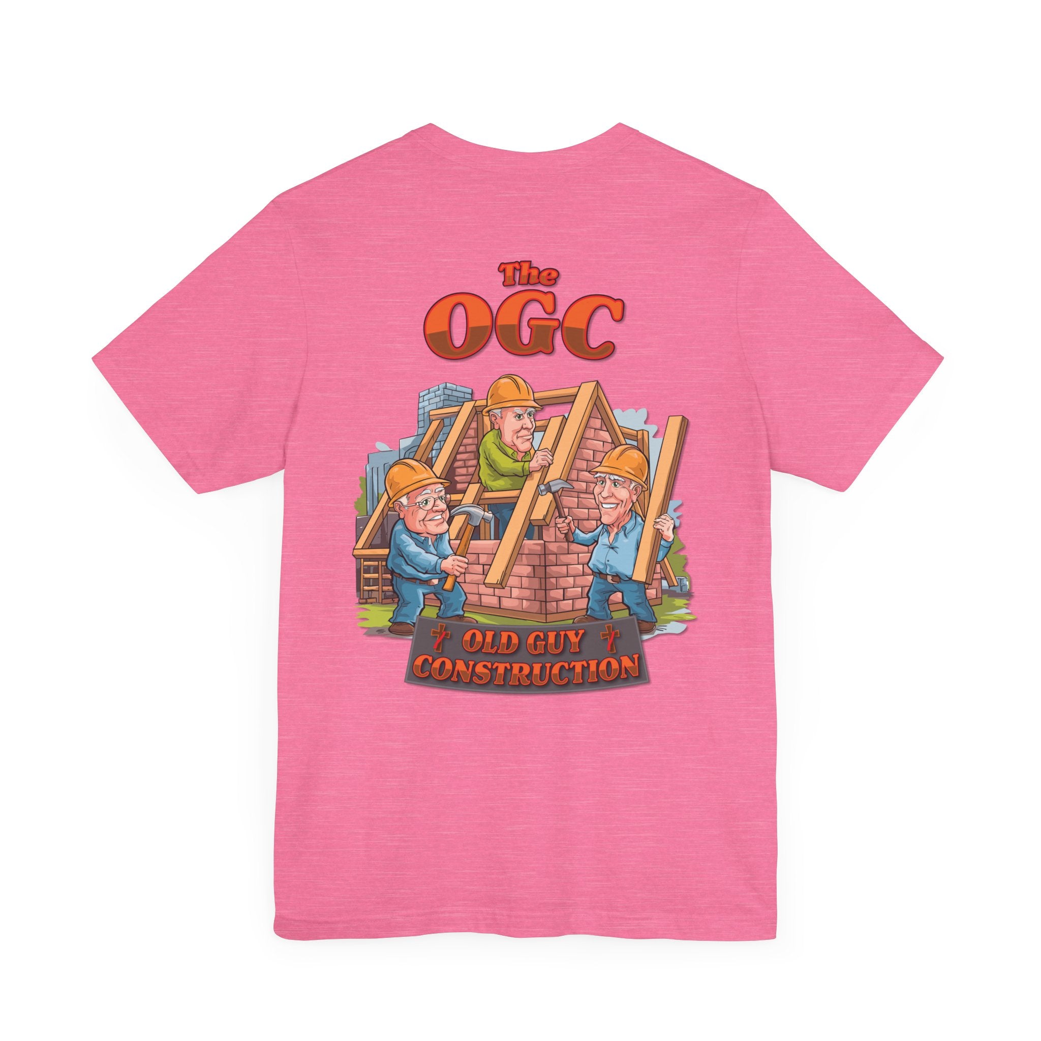 Old Guy Construction - Bella+Canvas Soft Unisex Tee