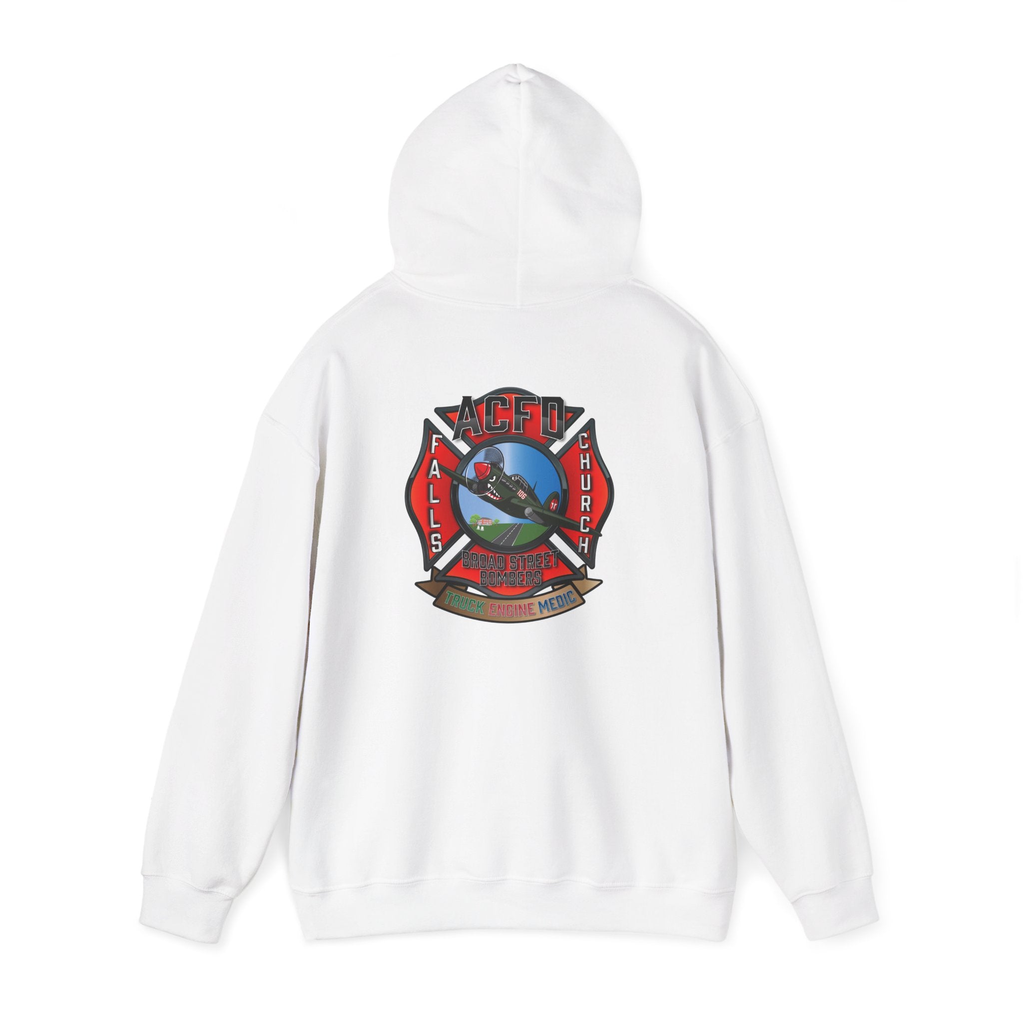 Station 6 Bombers - Heavy Blend™ Hooded Unisex Sweatshirt