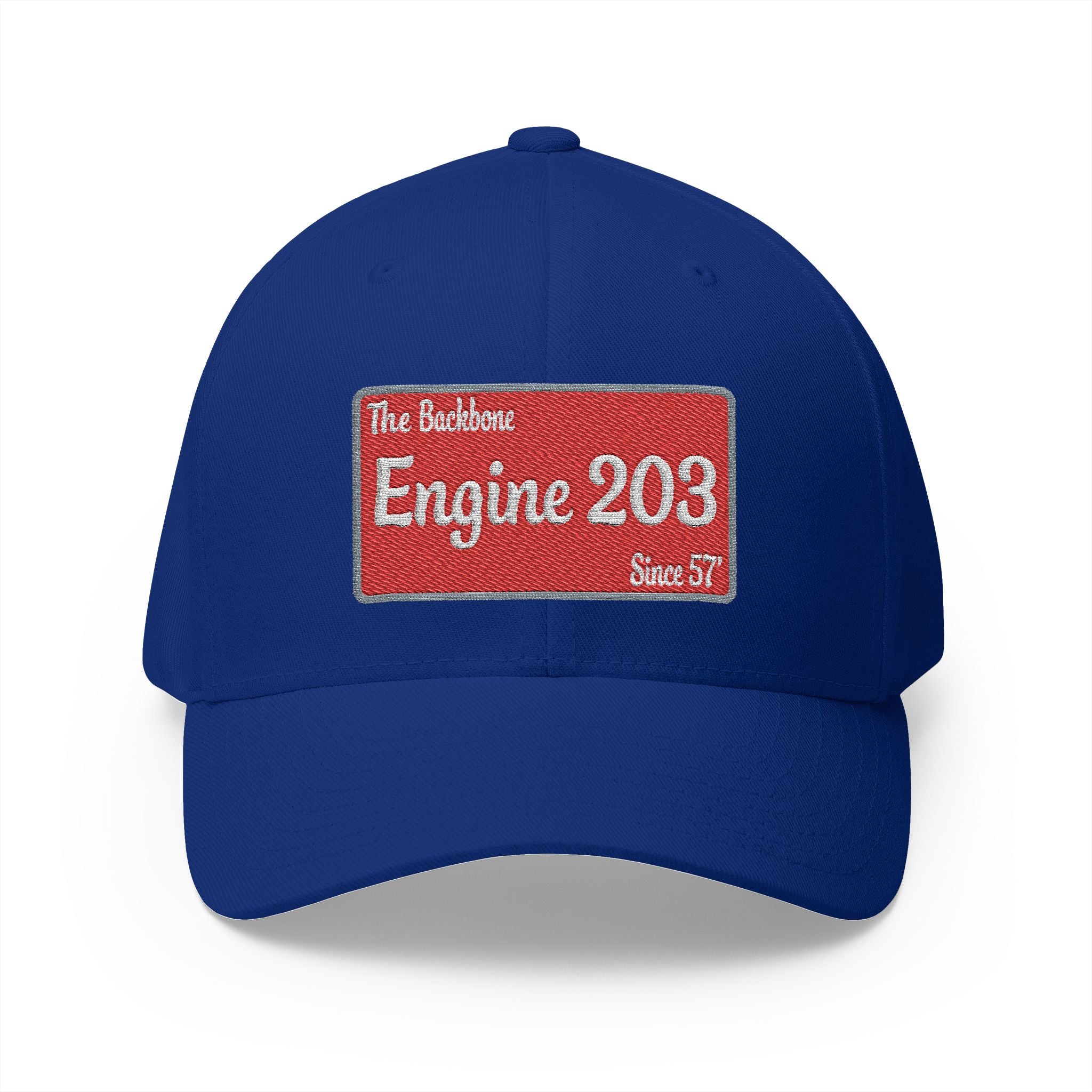 Engine 203 Remount Raiders - FLEXFIT Closed-Back Structured Cap (Embroidery)