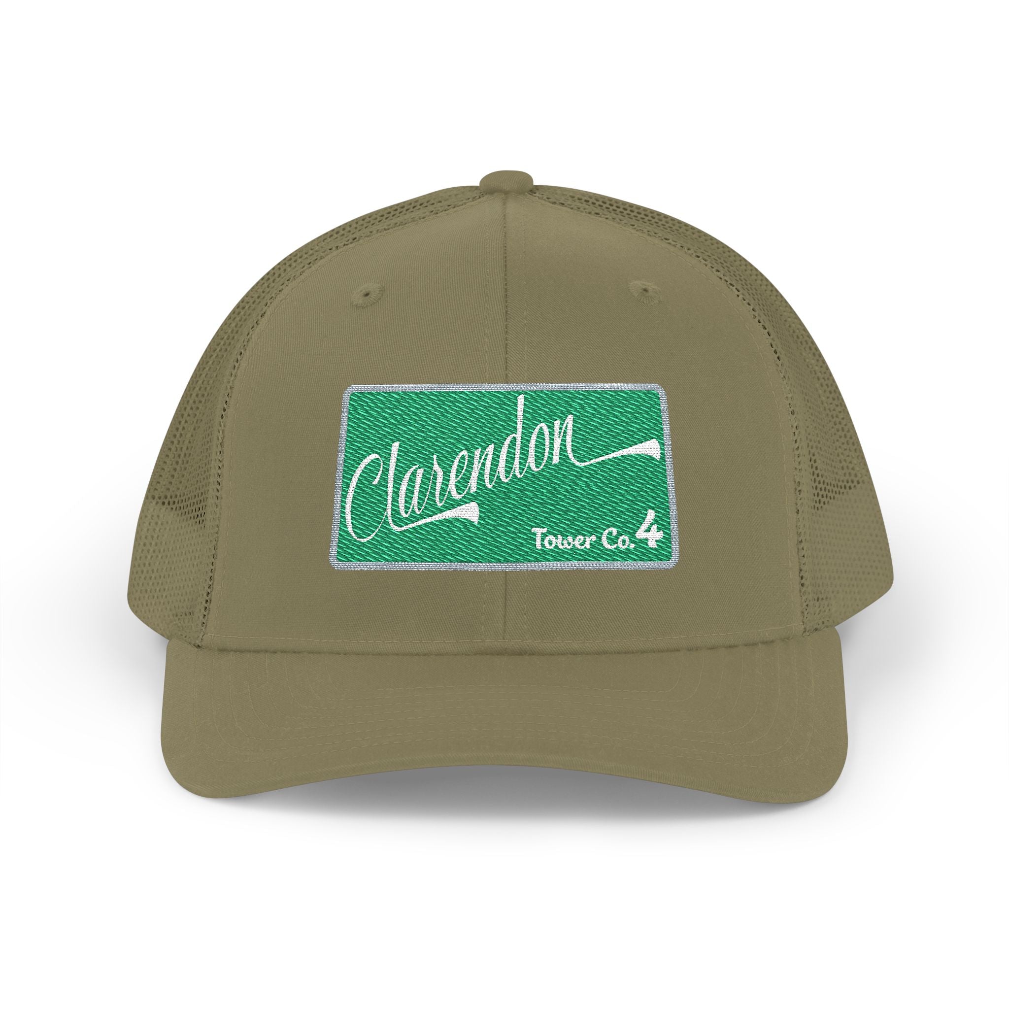 Clarendon Tower co 4 - Snapback Trucker (Richardson 112 Style Hat)