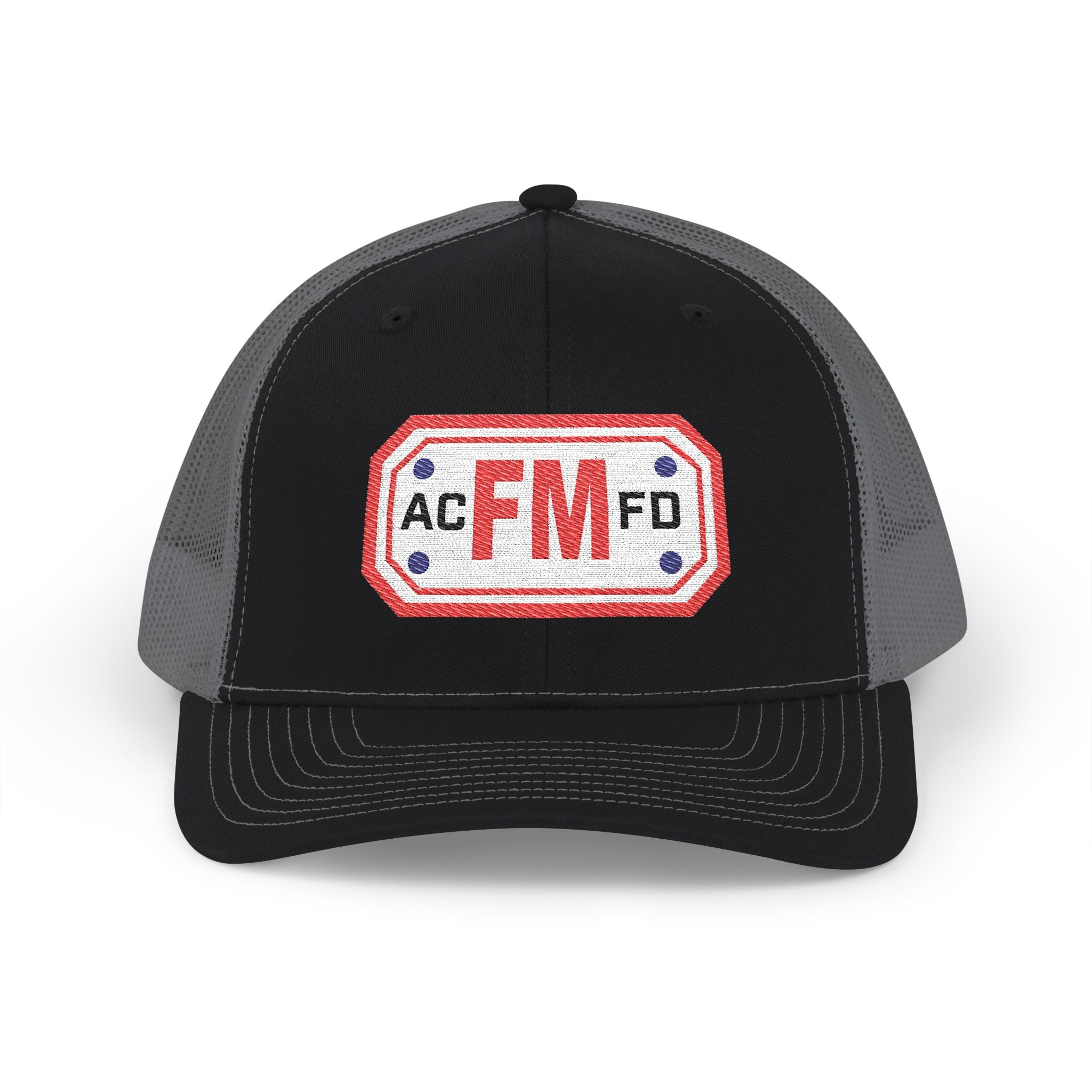Arlington Fire Marshal Red - Snapback Trucker (Richardson 112 Style Hat)