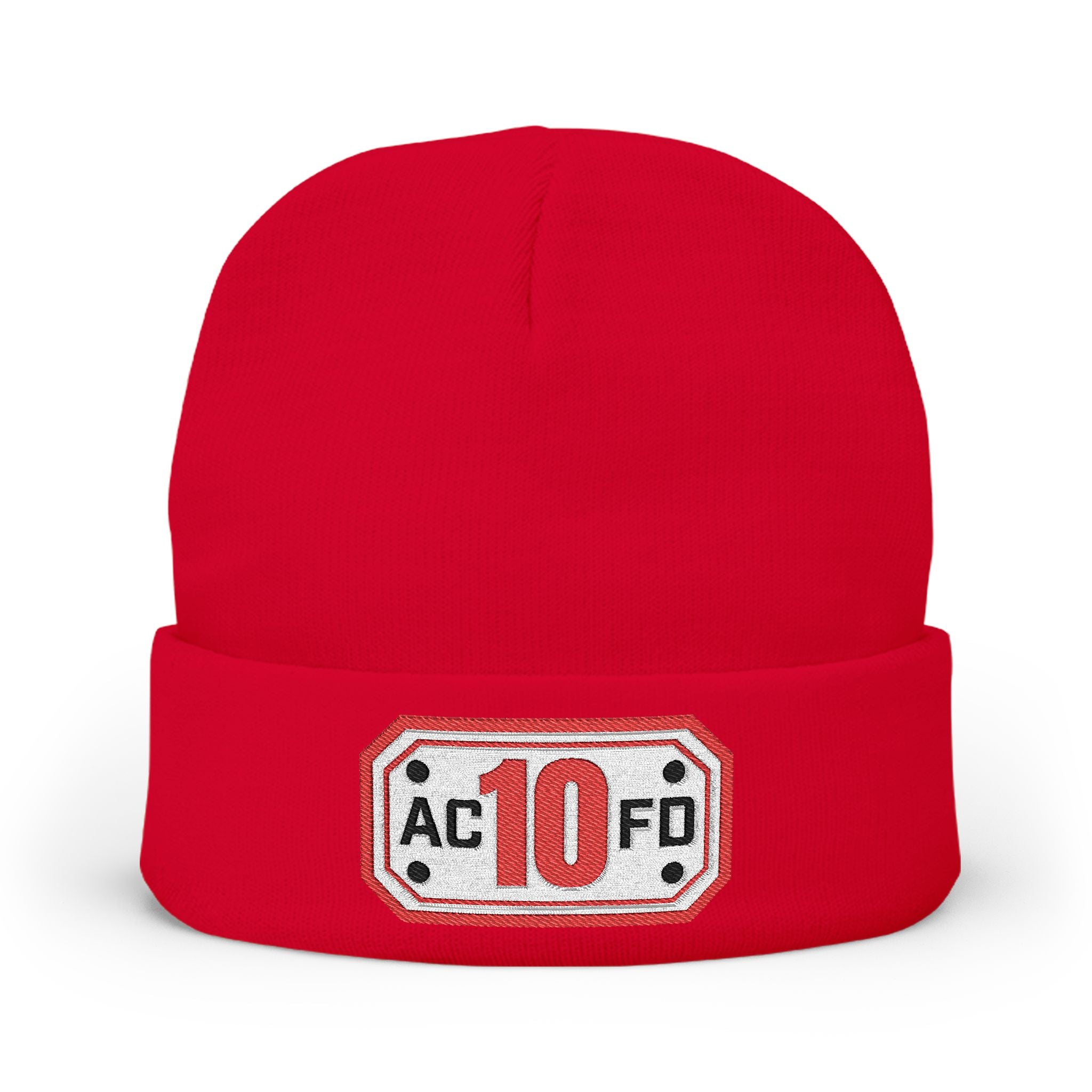 Arlington Engine 10 - Knit Beanie (Embroidery)
