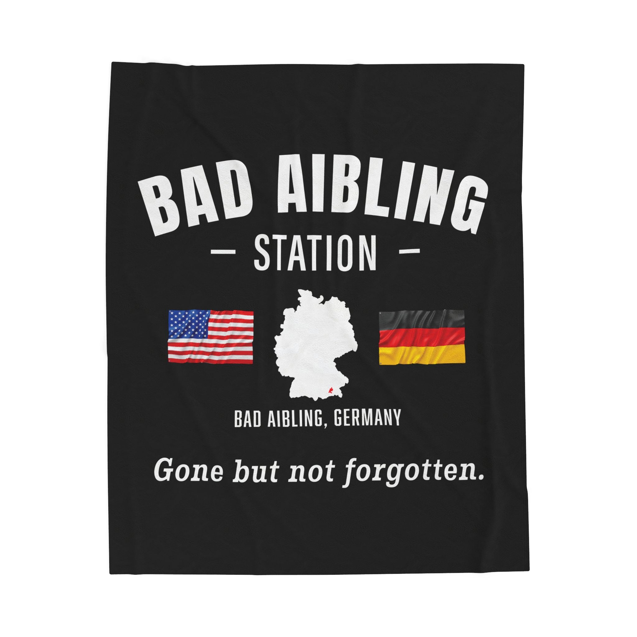 Bad Aibling Gone - Velveteen Plush Blanket