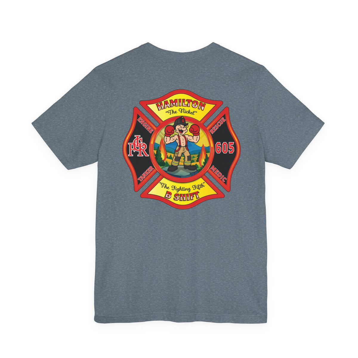 LCFR Hamilton Station 5 version 4- Bella+Canvas Soft Unisex Tee