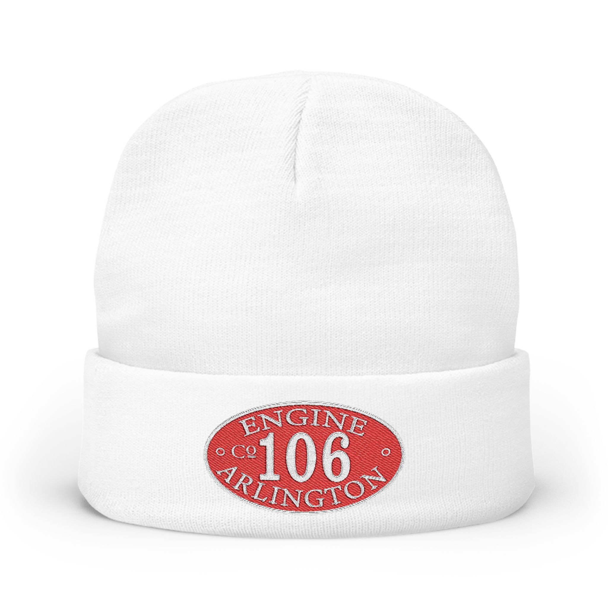 Arlington Engine 6 - Knit Beanie (Embroidery)