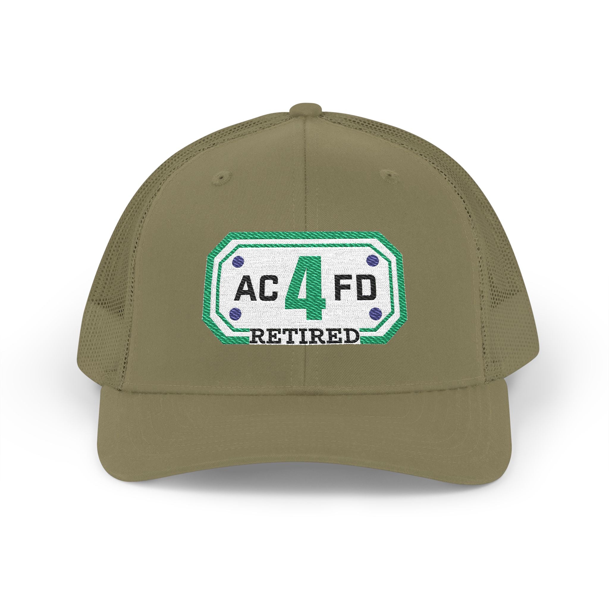 Retired ACFD Tower 4 - Snapback Trucker (Richardson 112 Style Hat)