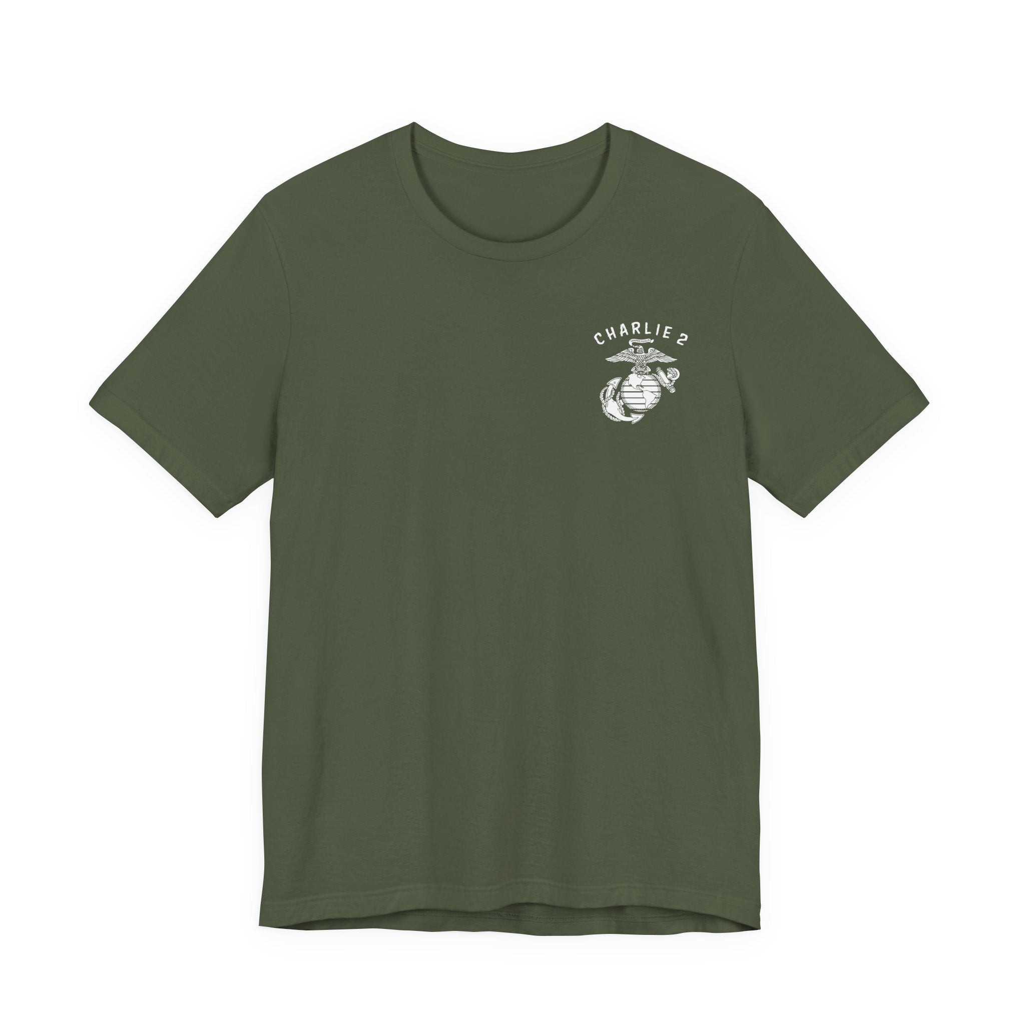 Charlie 2 Ronin (white logo) - Bella Canva soft cotton bled.