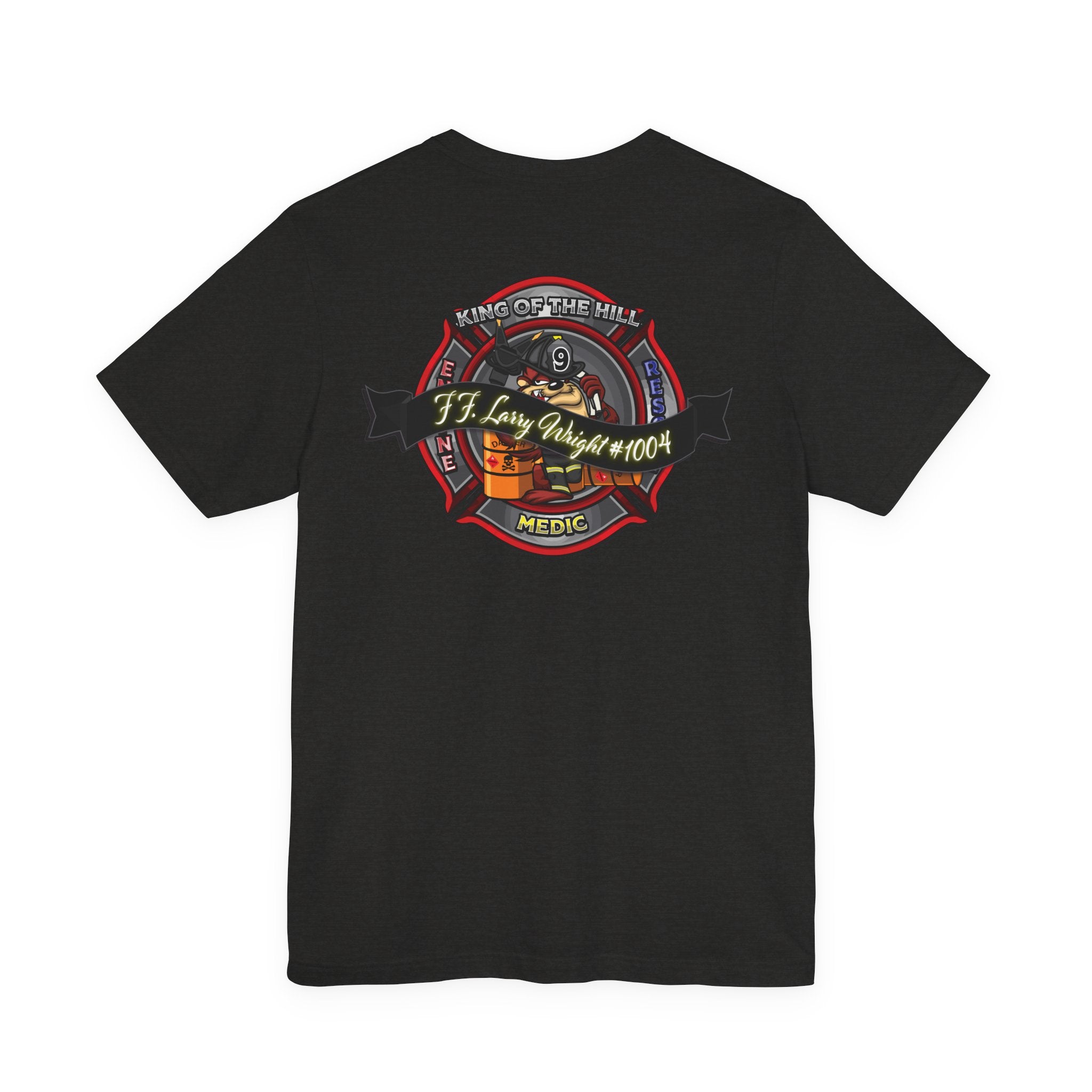Larry Wright Memorial Shirt - Bella+Canvas Brand Jersey Short Sleeve Tee Unisex