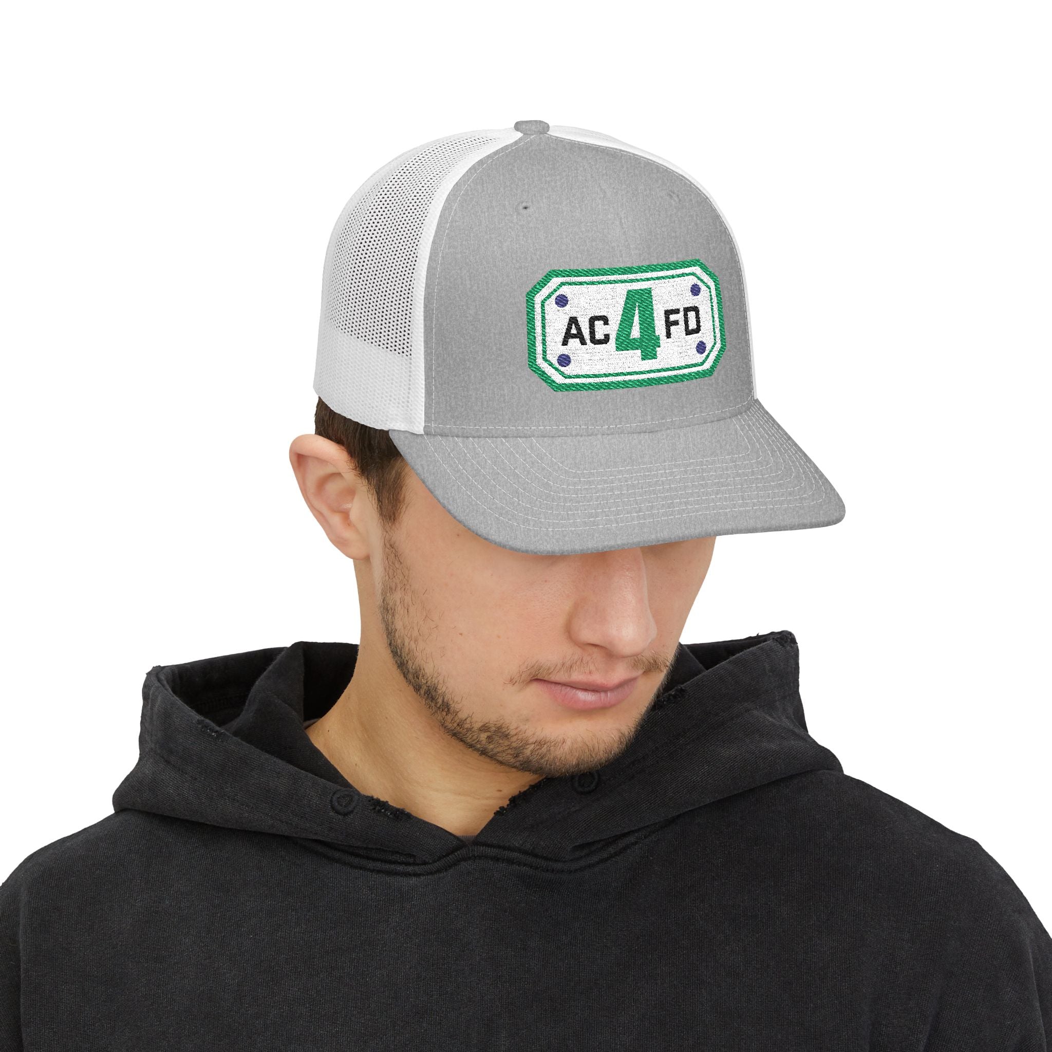 ACFD Tower 4 - Snapback Trucker (Richardson 112 Style Hat)