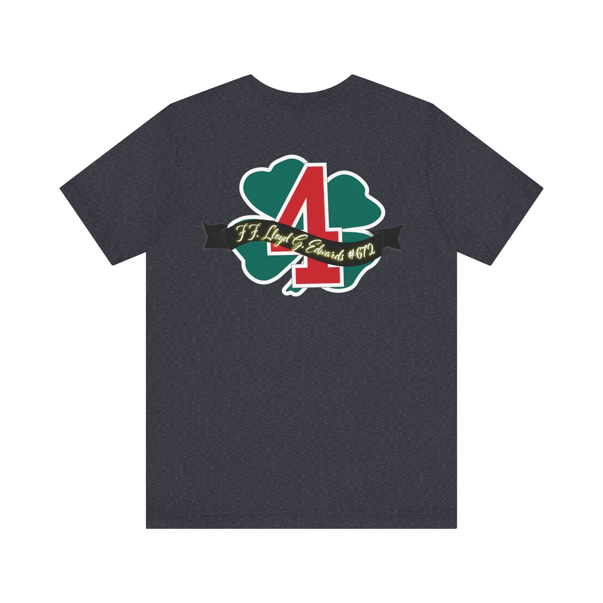 Clover Lloyd Edwards Memorial Shirt - Unisex Jersey Short Sleeve Tee