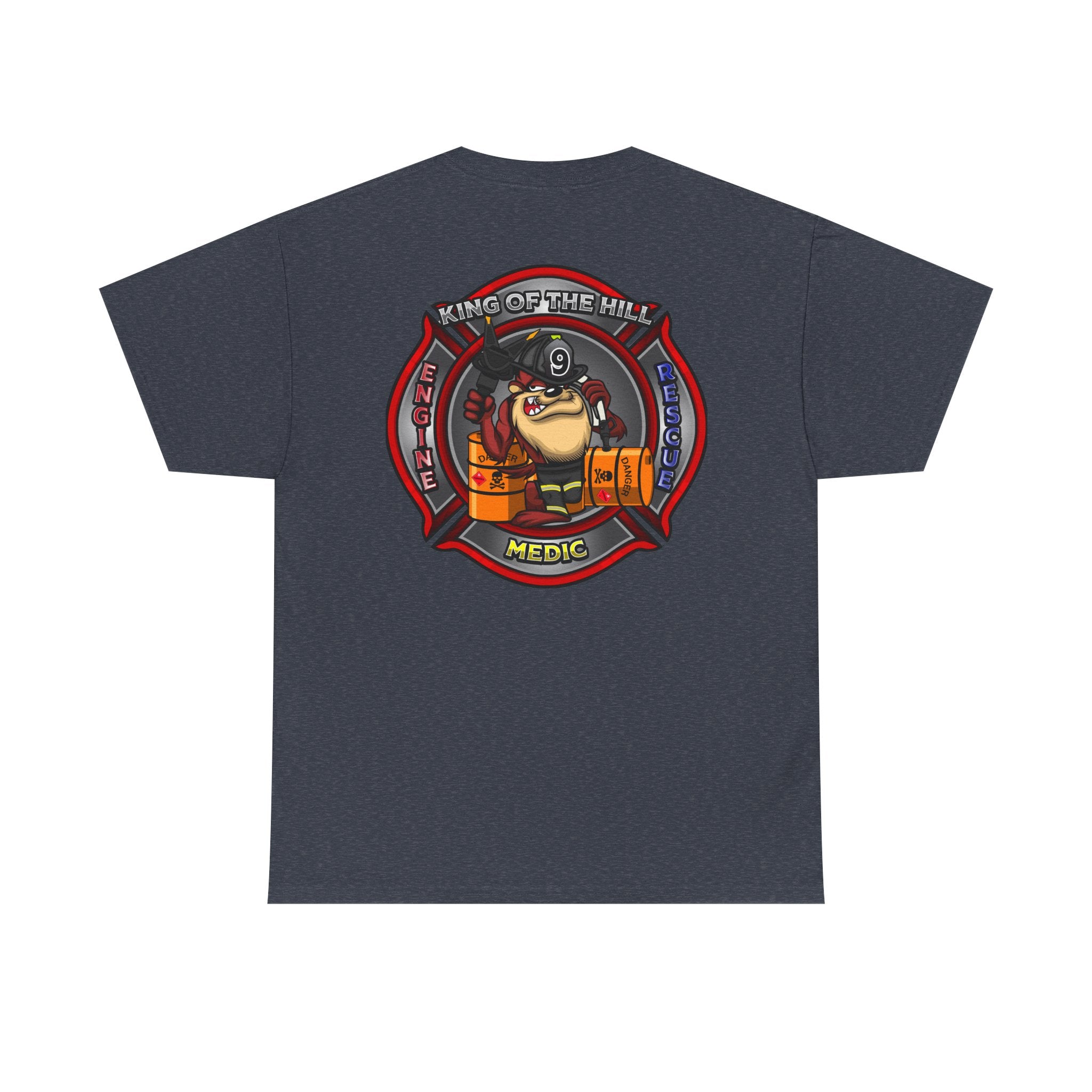 Arlington Fire Station 9 -Heavy Cotton Unisex Tee