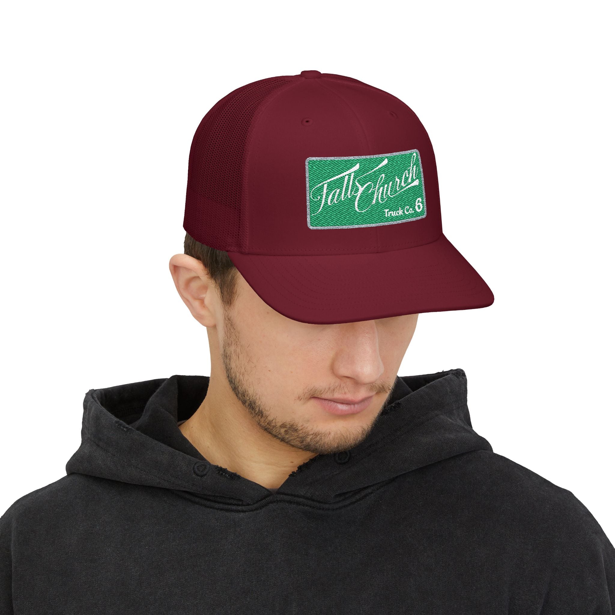 Falls ChurchTruck co 6 - Snapback Trucker (Richardson 112 Style Hat)