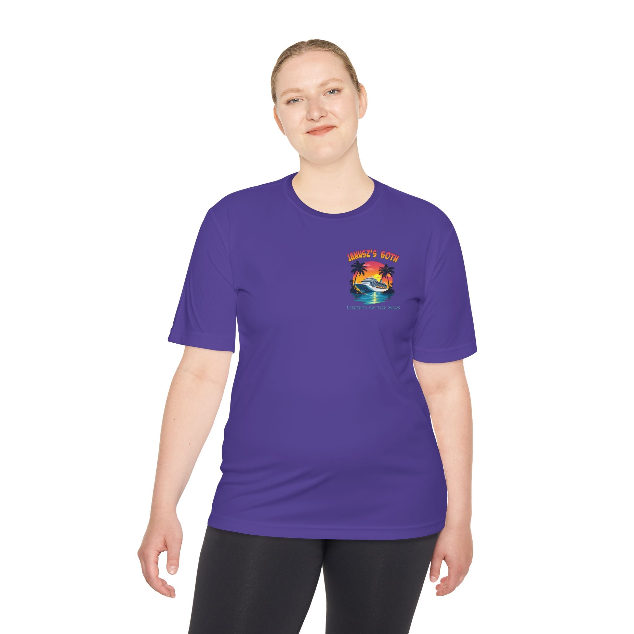 Renee Family Cruise Colorful - Unisex Moisture Wicking Tee