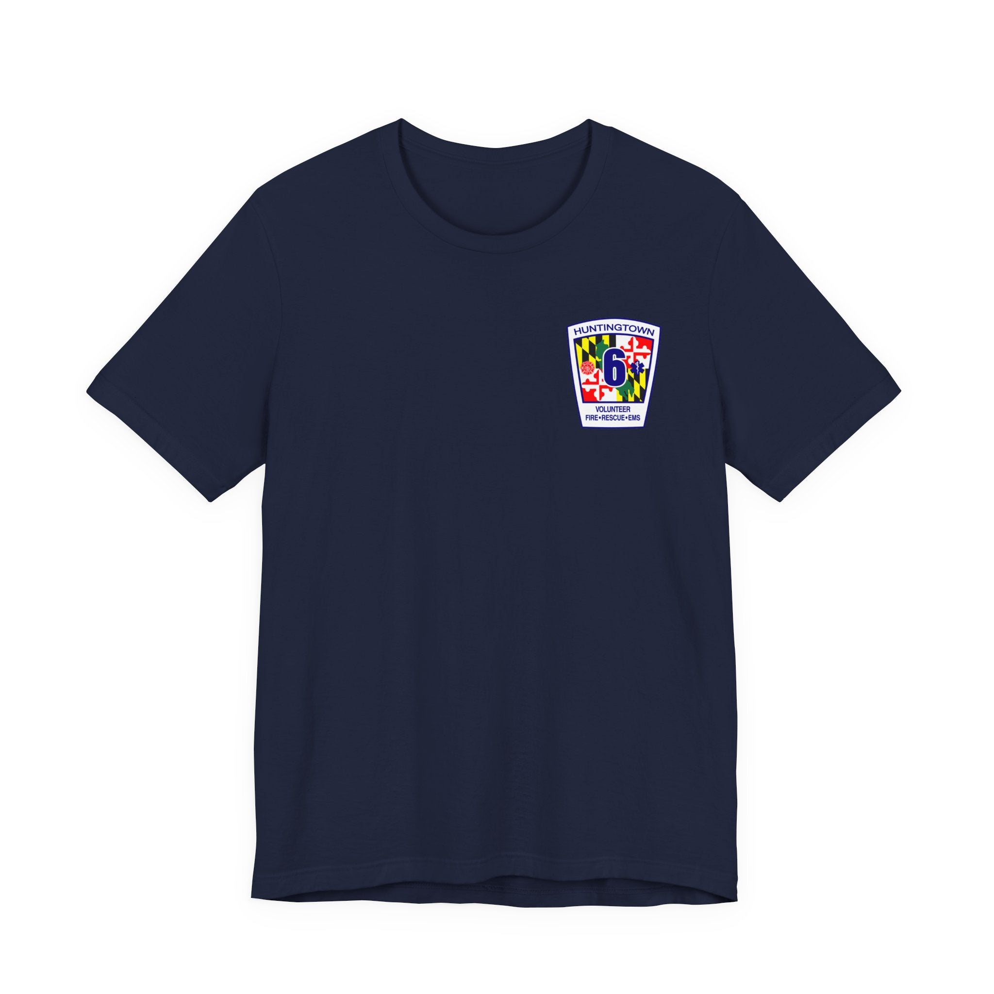 Huntingtown Vol. Fire Boat 6 - Bella+Canvas Soft Unisex Tee