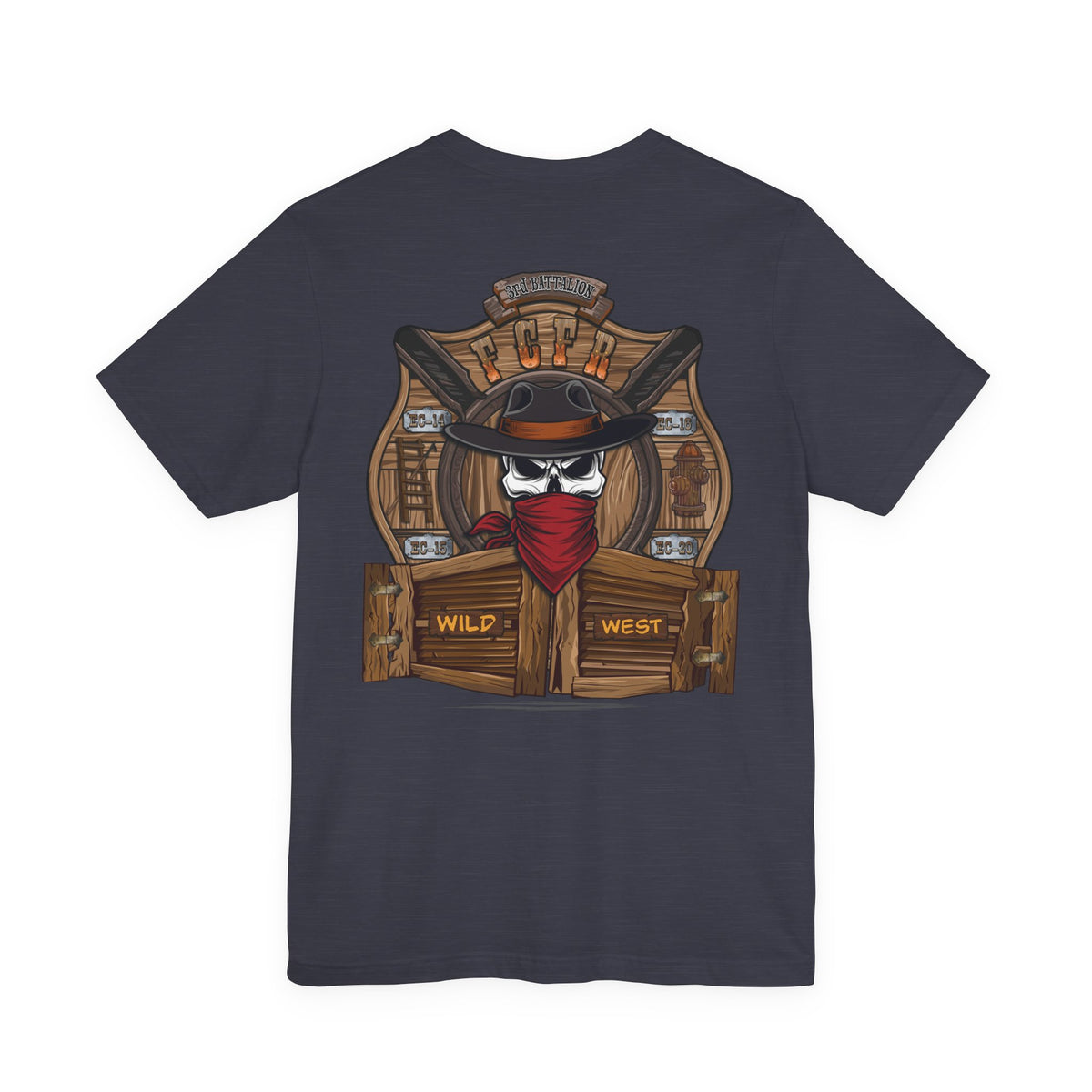Frederick County VA Fire 3rd Battalion - Bella+Canvas Soft Unisex Tee