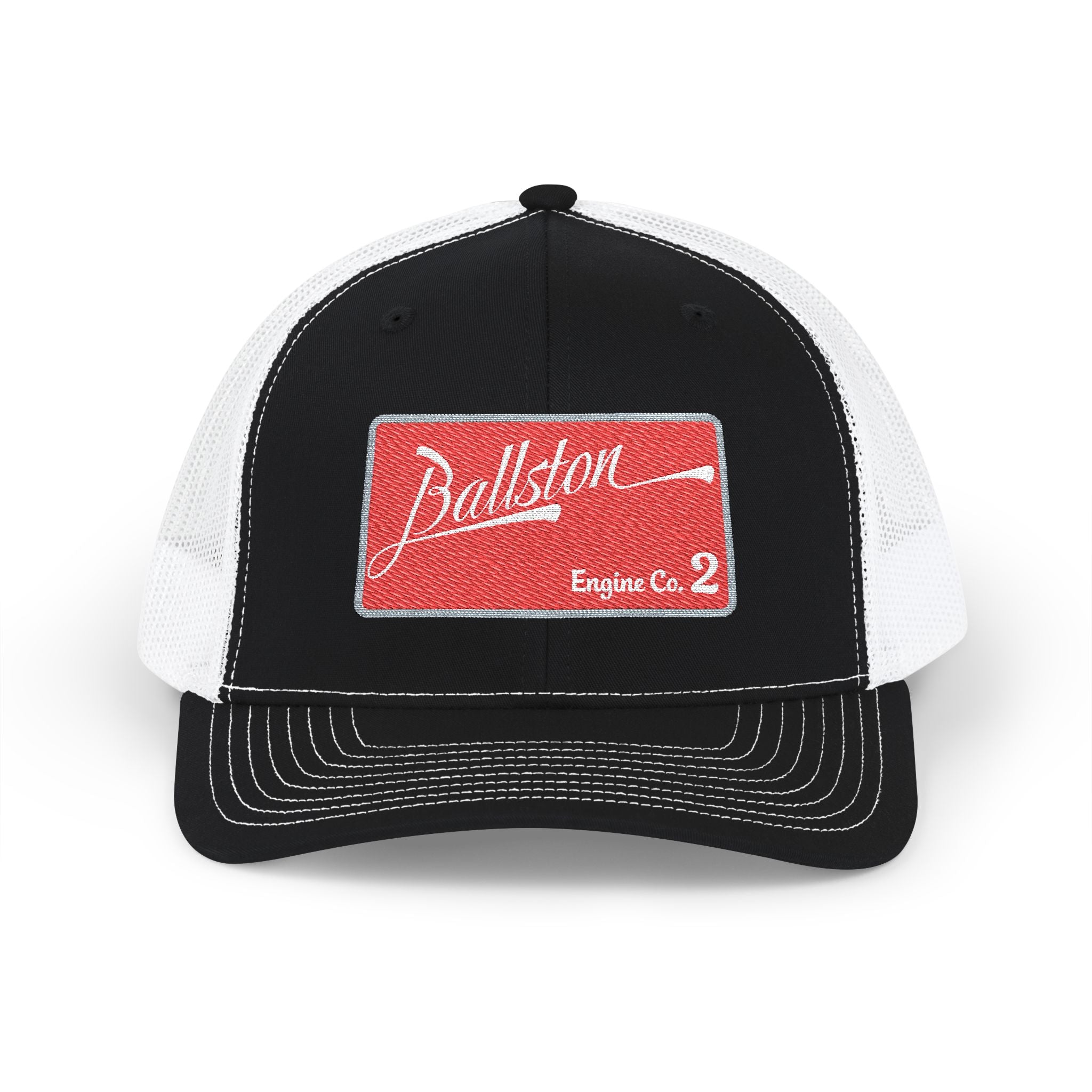 Ballston Engine co 2 - Snapback Trucker (Richardson 112 Style Hat)