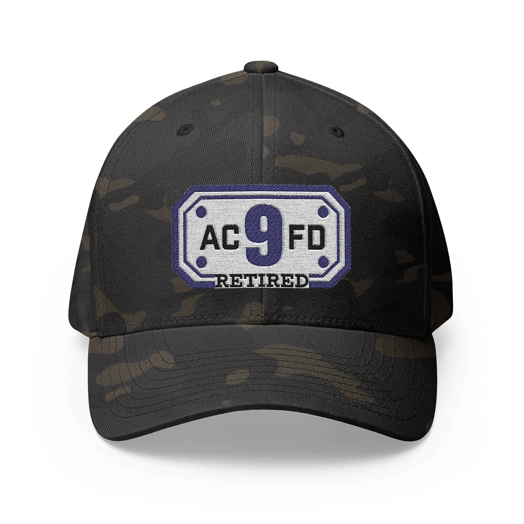 Retired Arlington Rescue 9 - FLEXFIT Closed-Back Structured Cap (Embroidery)