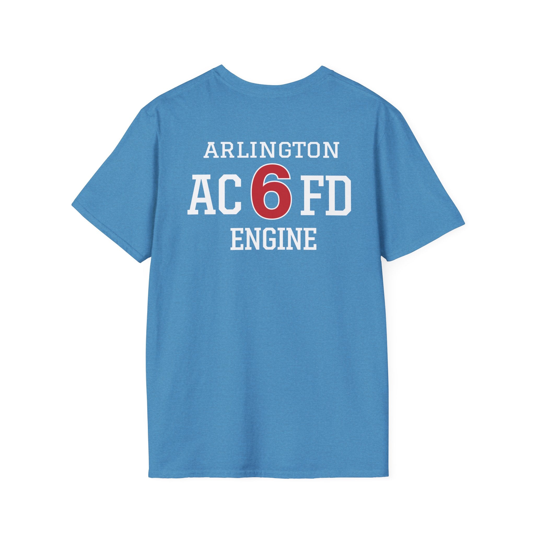 Engine 6 Arlington - Gildan Soft Cotton Softstyle T-Shirt