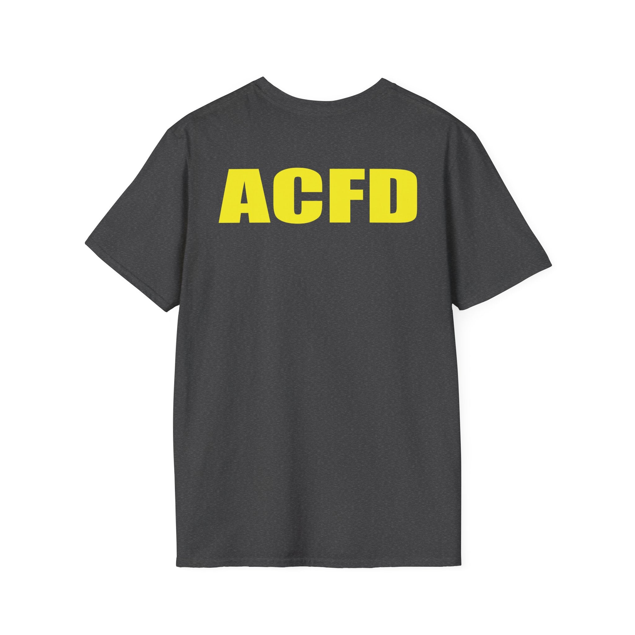 Station 3 Rhino Logo Officer - Gildan Soft Cotton Softstyle T-Shirt