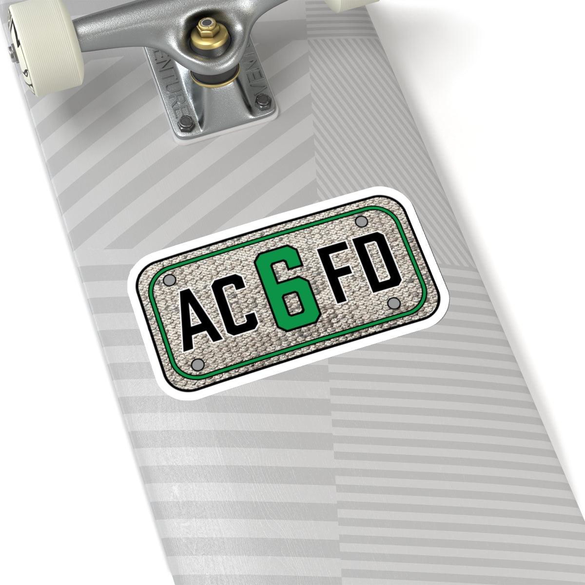 ACFD 6 Truck Hose Patch - Kiss-Cut Stickers