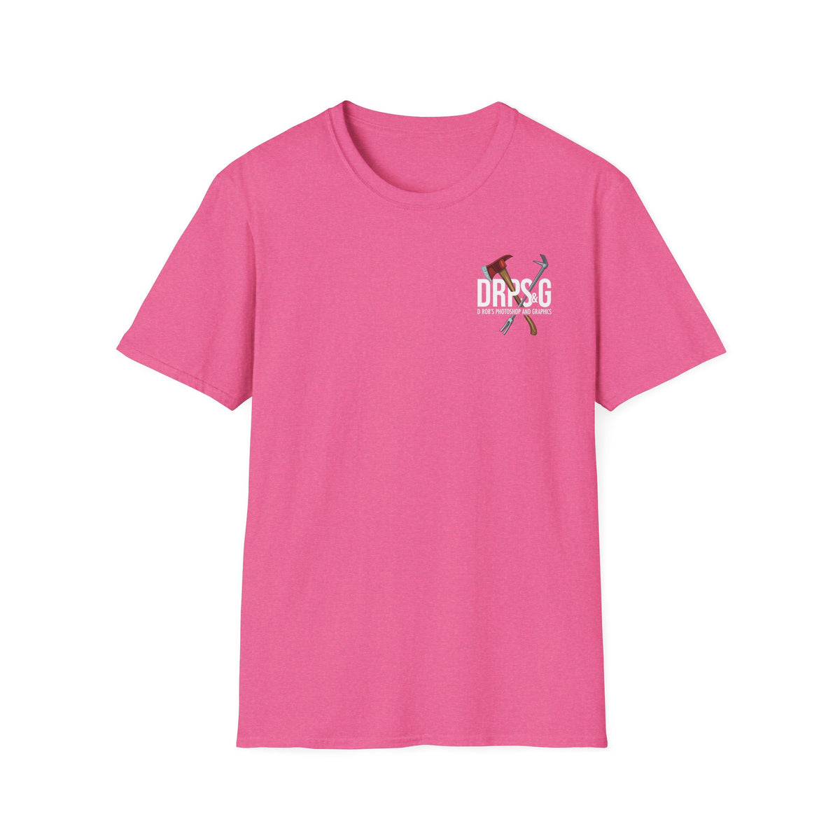 Retired Lieutenant US Flag - Unisex Softstyle T-Shirt