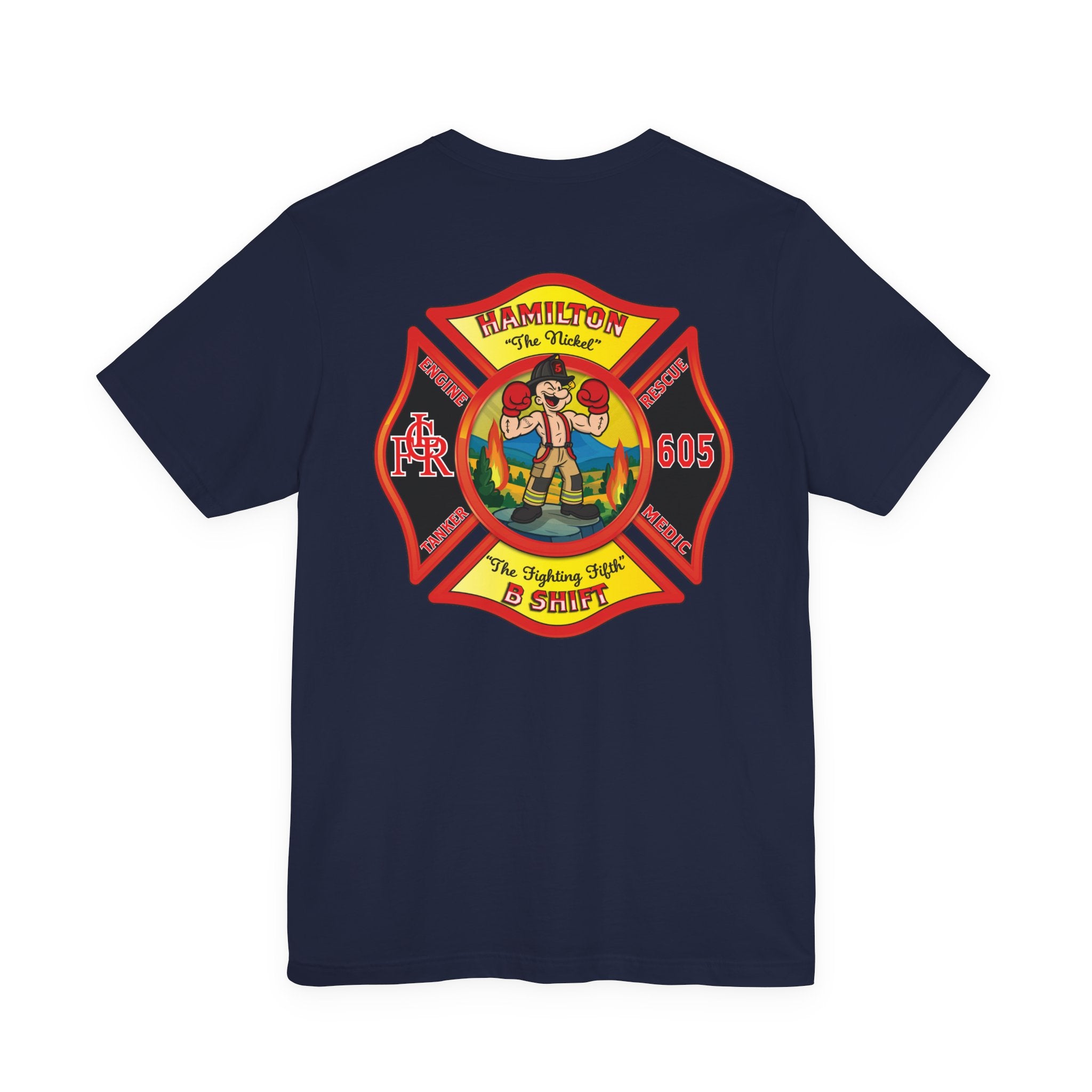 LCFR Hamilton Station 5 version 5 - Bella+Canvas Soft Unisex Tee