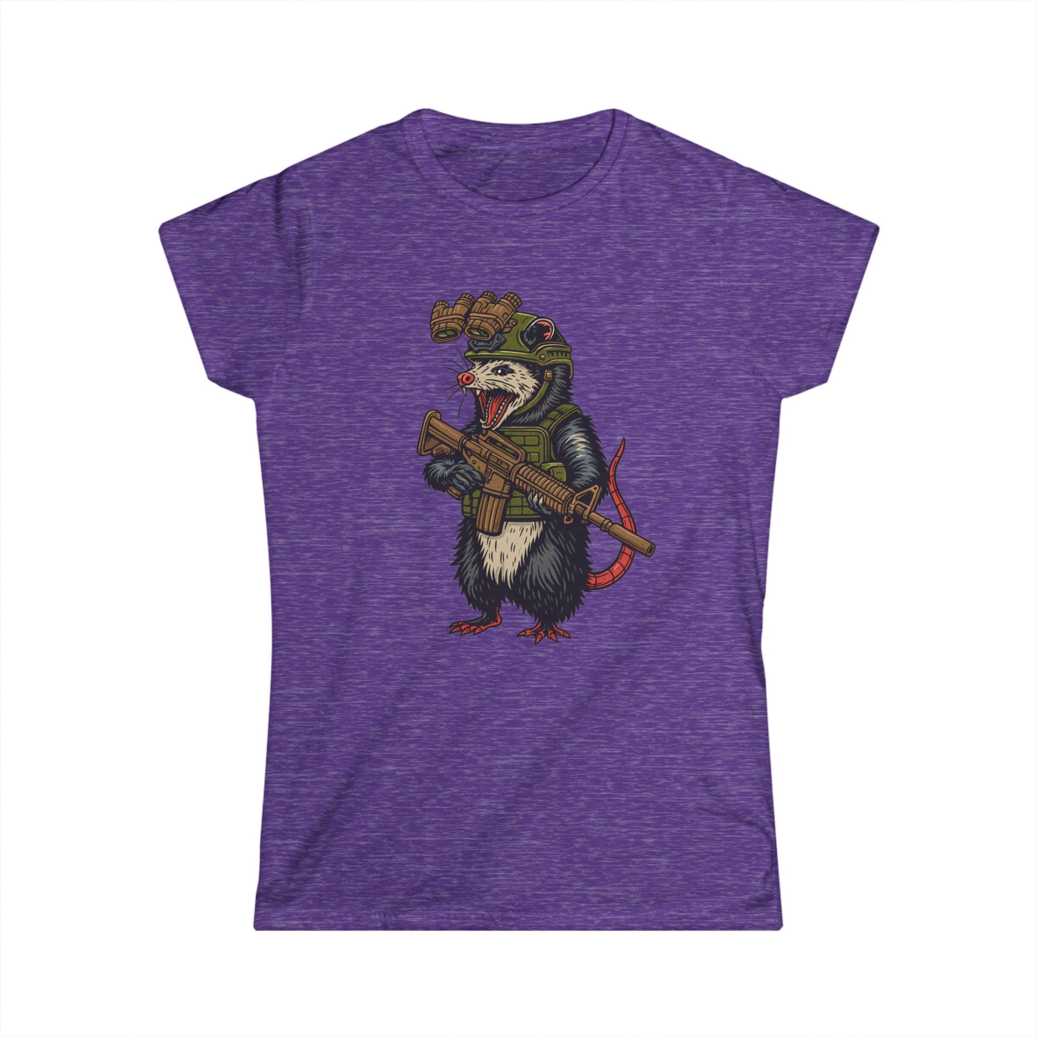 Tactical Opossum - Women's Softstyle Tee