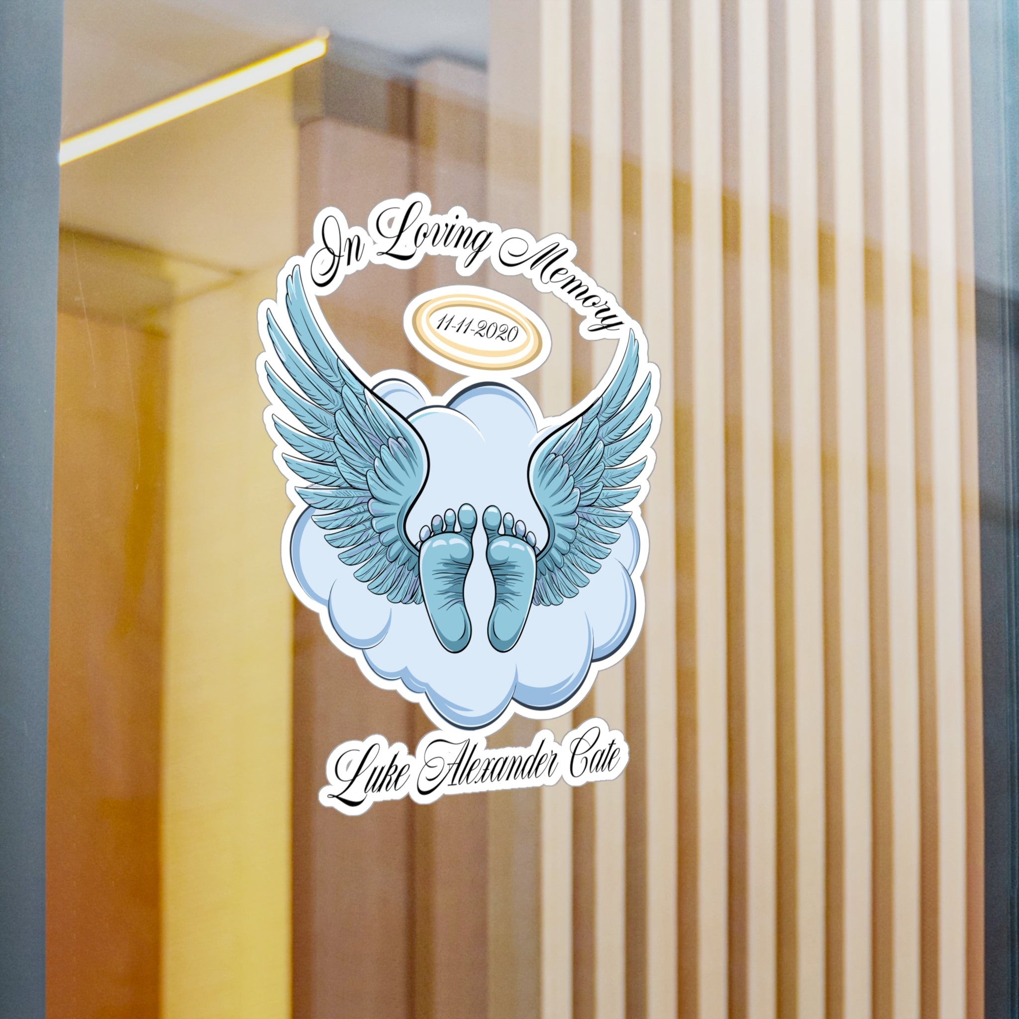 In Loving Memory - Kiss-Cut Vinyl Decals -