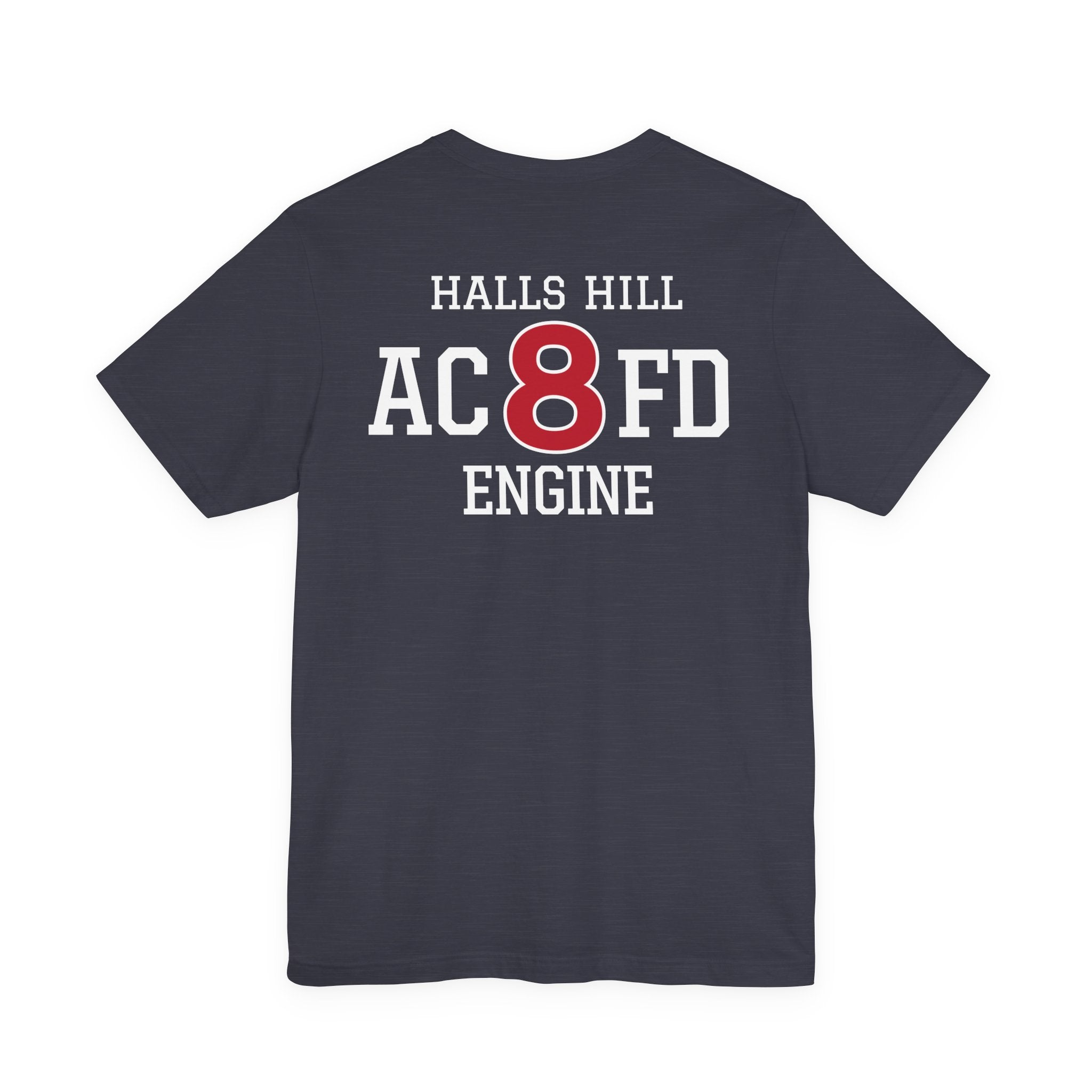 Engine 8 Halls Hill - Bella+Canvas Soft Unisex Tee