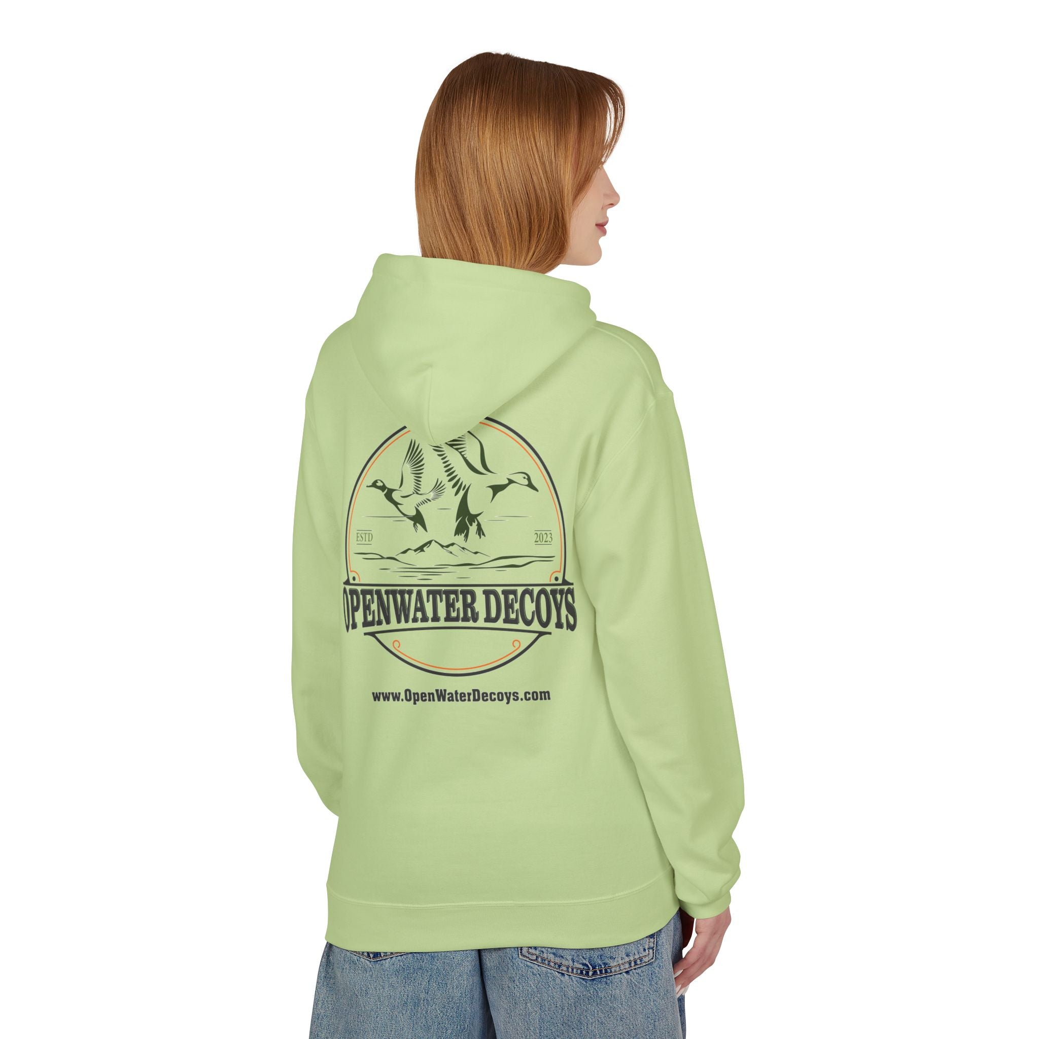 Open Water Decoys - Midweight Softstyle Fleece Hoodie