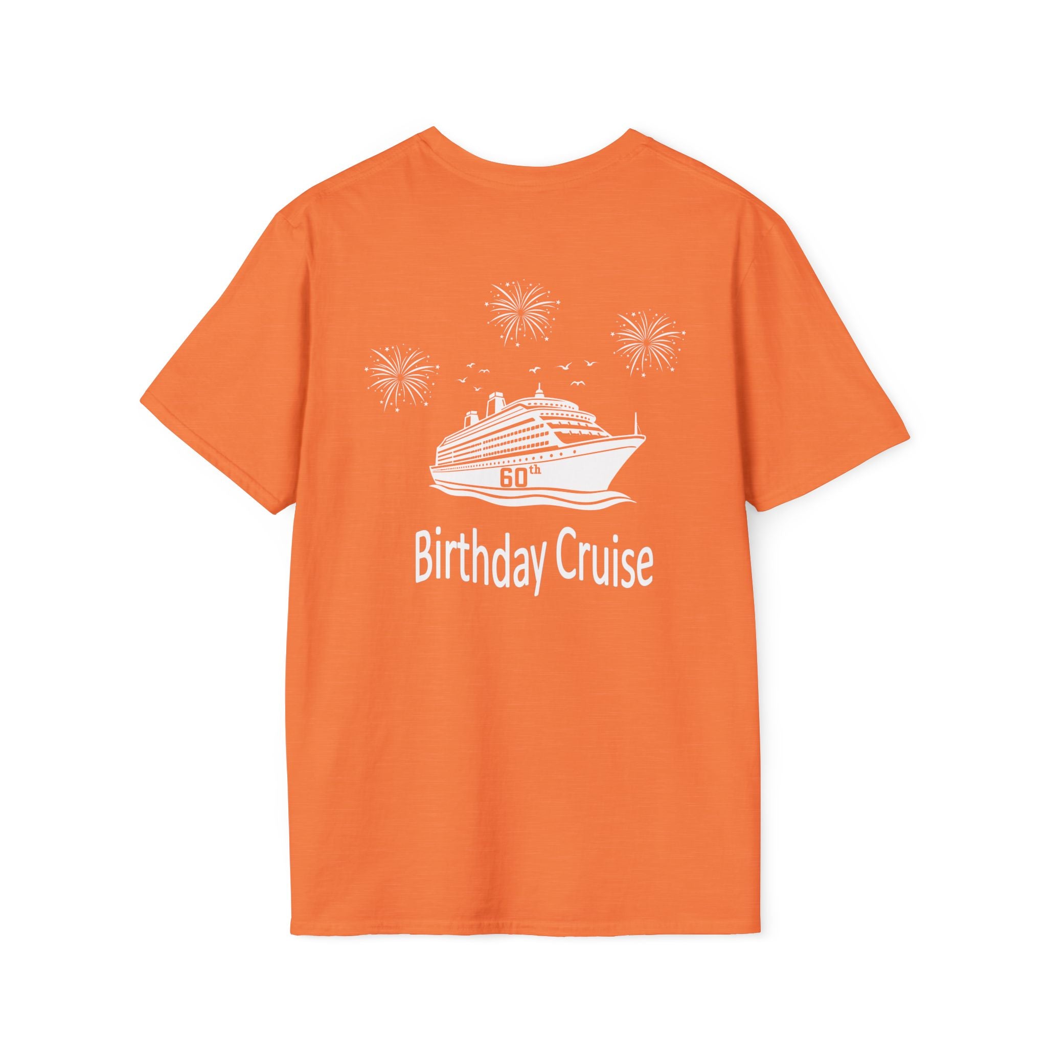 Renee Family Cruise white - Unisex Softstyle Cotton T-Shirt